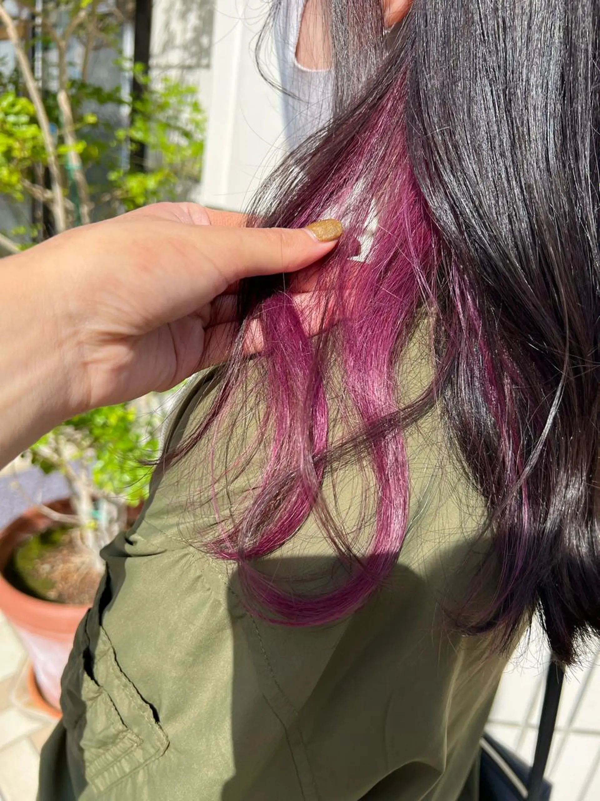 カラー ヘアカラー 茅ヶ崎/ハイライト/ ハイトーン/関口実華のヘアスタイル