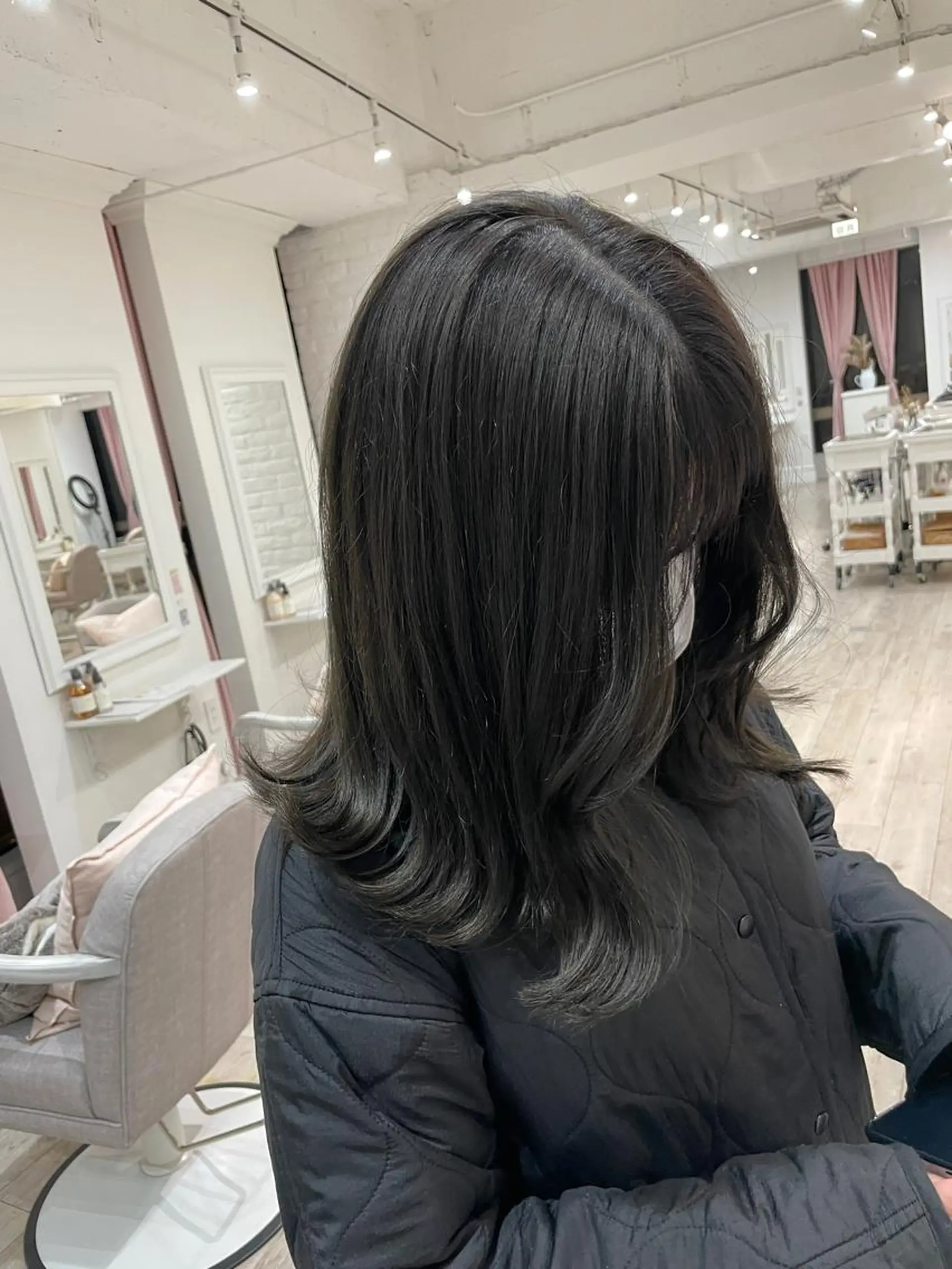 ミディアム カラー ヘアカラー トリートメント HARUKA韓国ヘア /Luana梅田のヘアスタイル