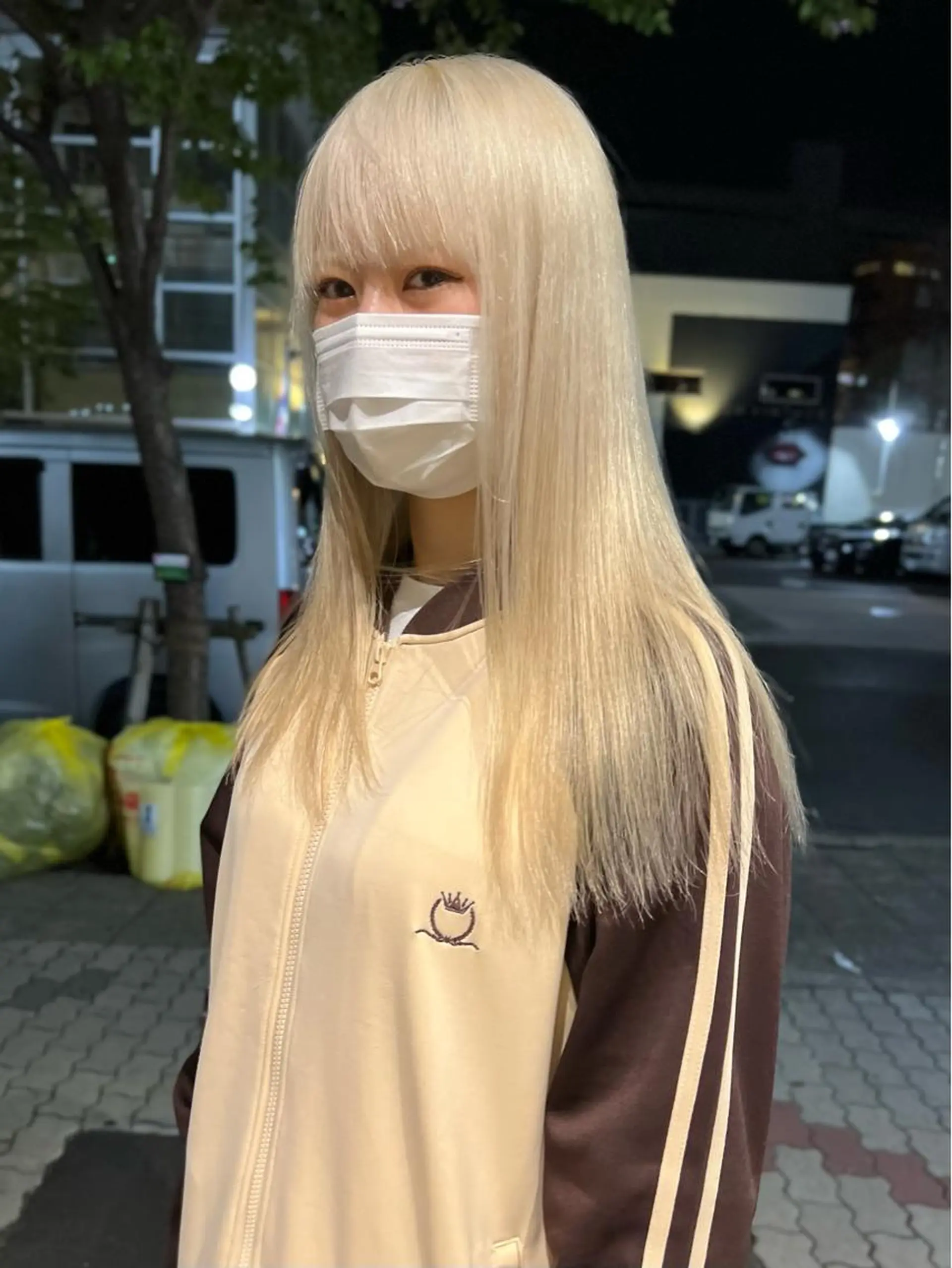 カラー 抜きっぱなしブロンド ヘアカラー Joh/メンズカット /レイヤー/ブリーチのヘアスタイル