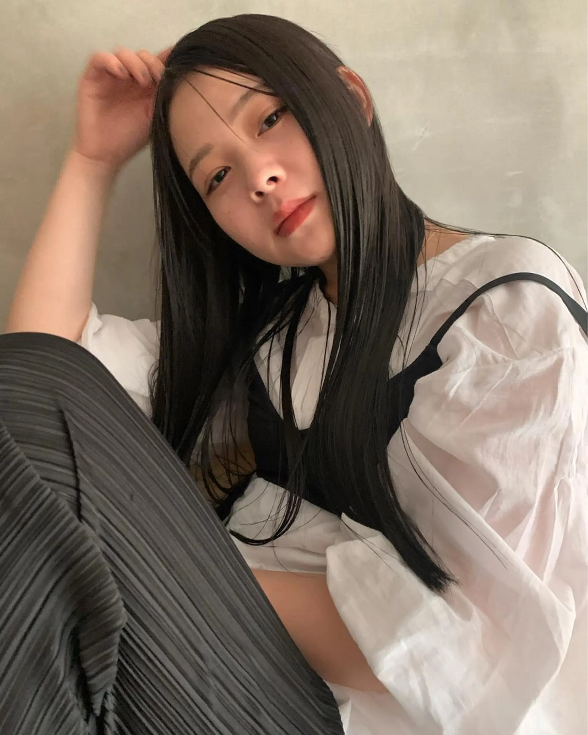 ロング カラー カット ヘアカラー トリートメント アンニュイヘア🪽 ayumiのヘアスタイル