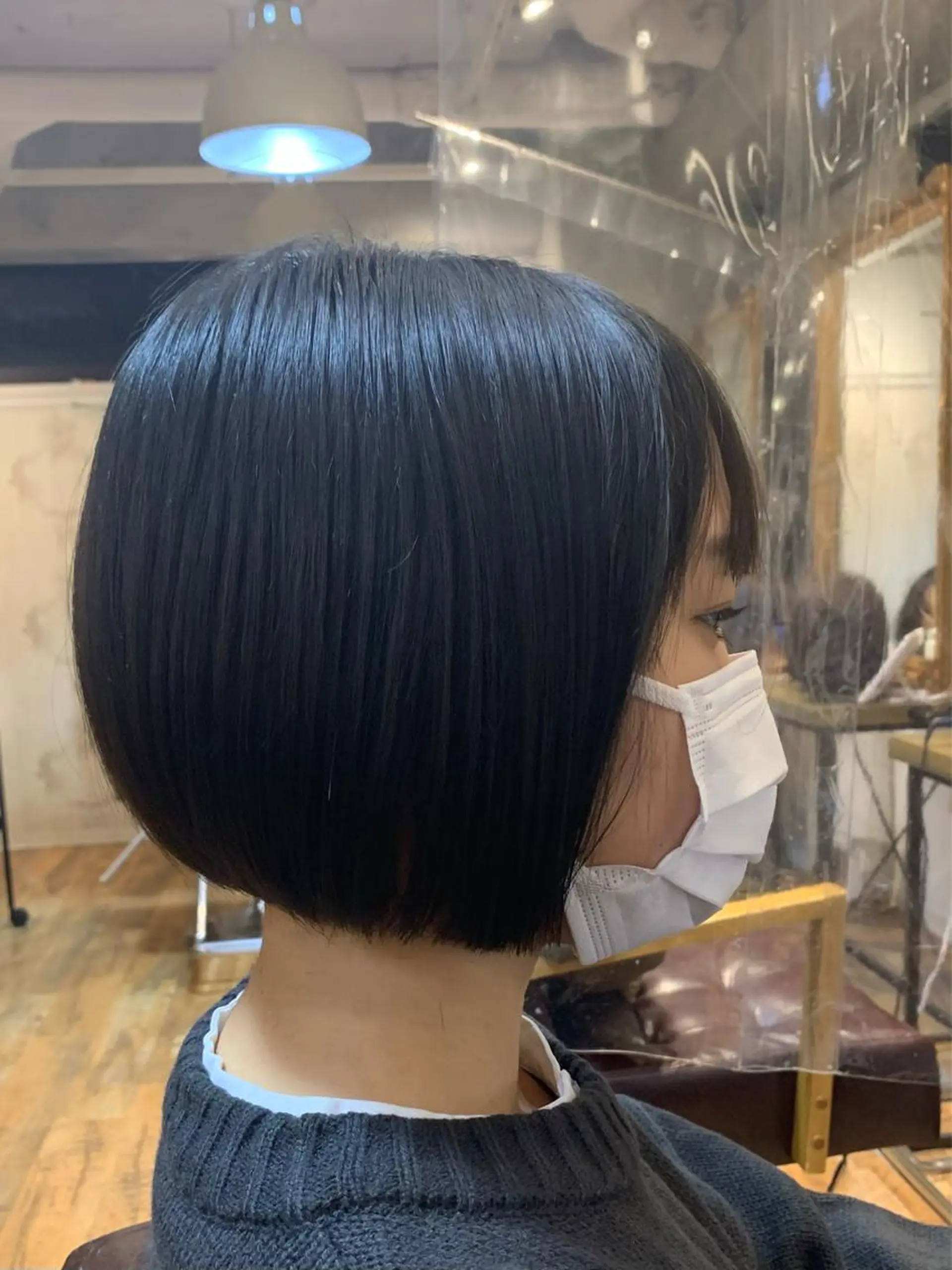 ミディアム ✨️美髪矯正×似合わ せ艶カラー✨藤田透のヘアスタイル