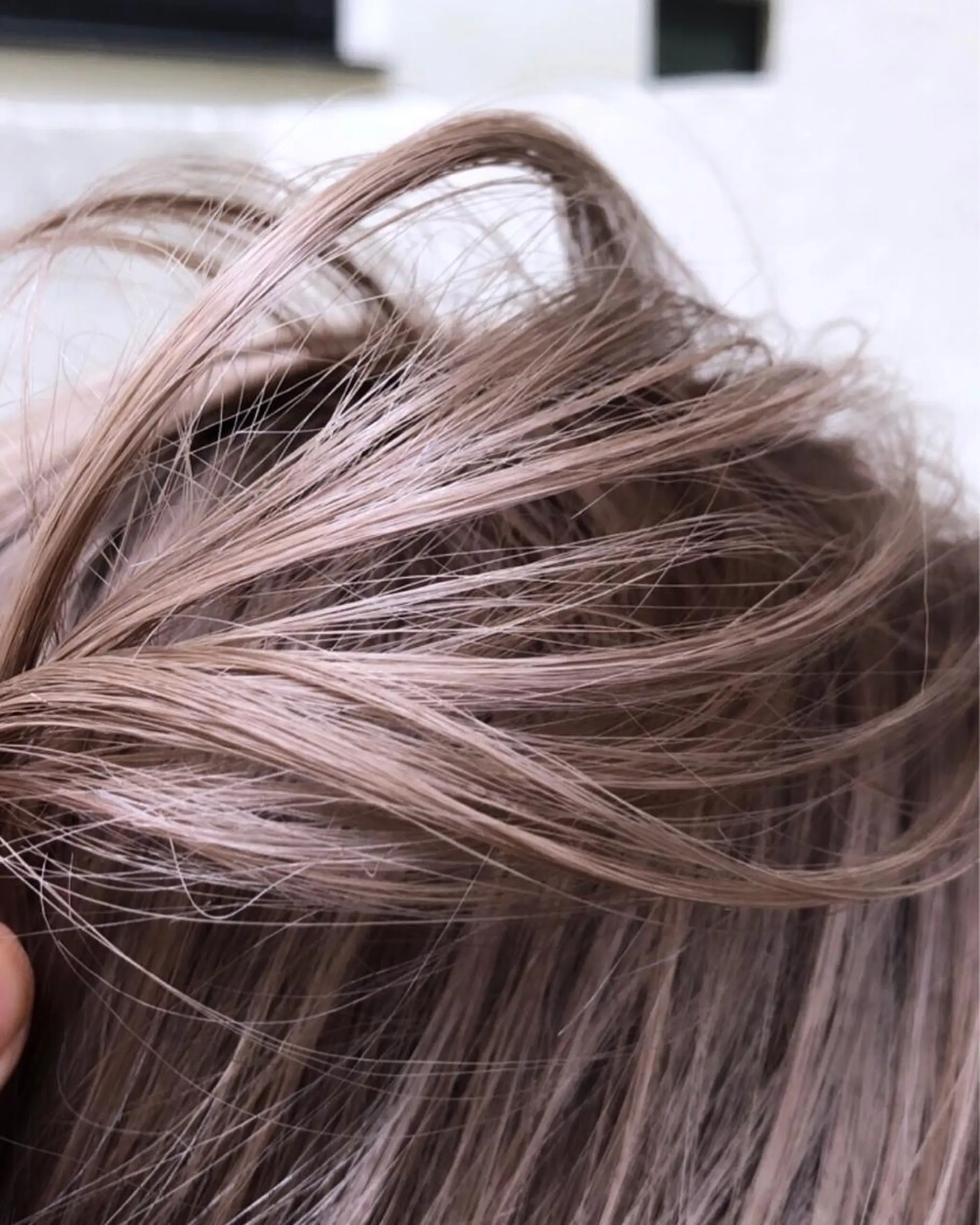 ミディアム カラー パーマ ヘアアレンジ 脱白髪染め特化GBG 自由が丘所属・【白髪ぼかし 専門GBG】自由が丘のヘアスタイル