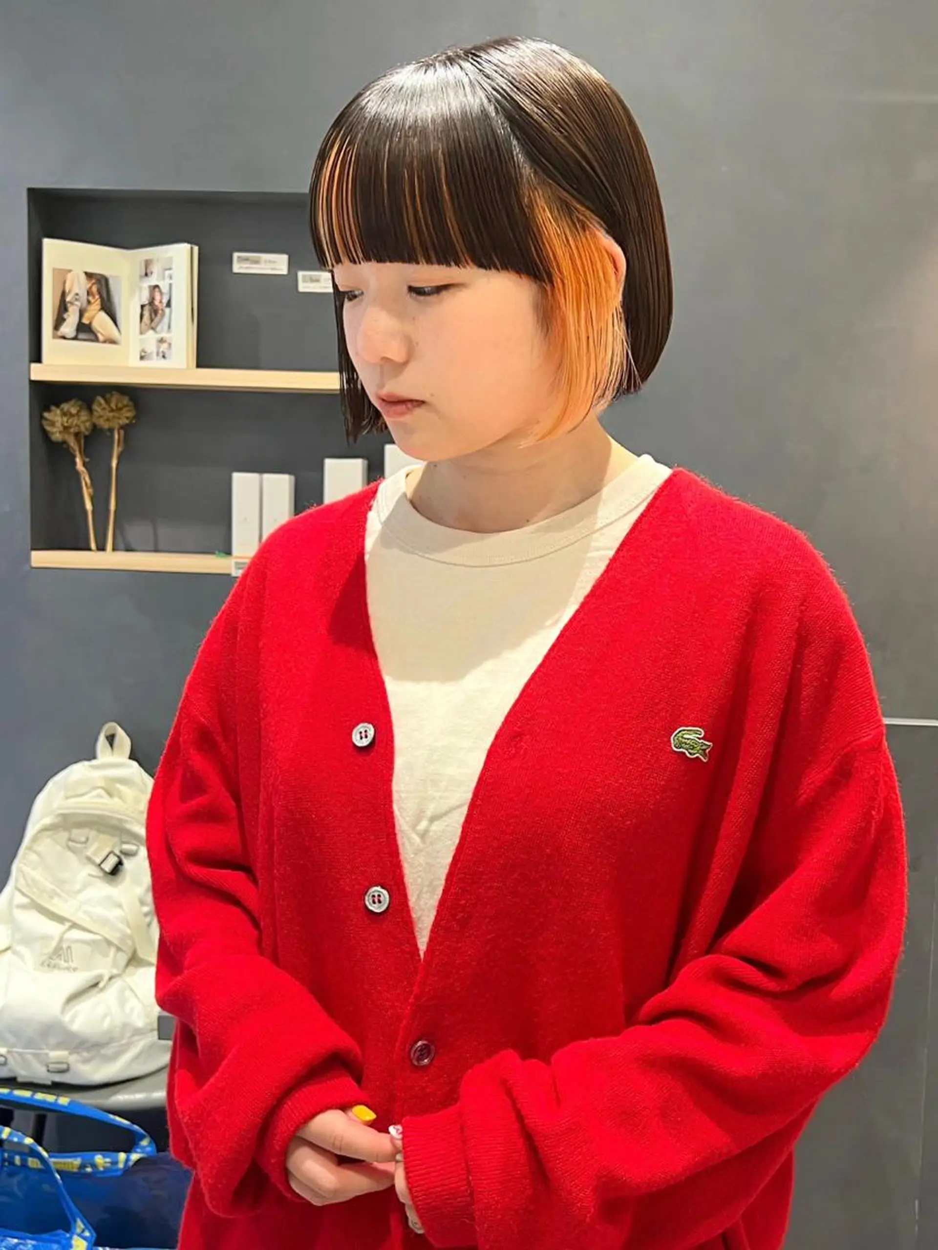 ショート ボブ AI TOKYO　S所属・mizuki 【韓国レイヤー】のヘアスタイル