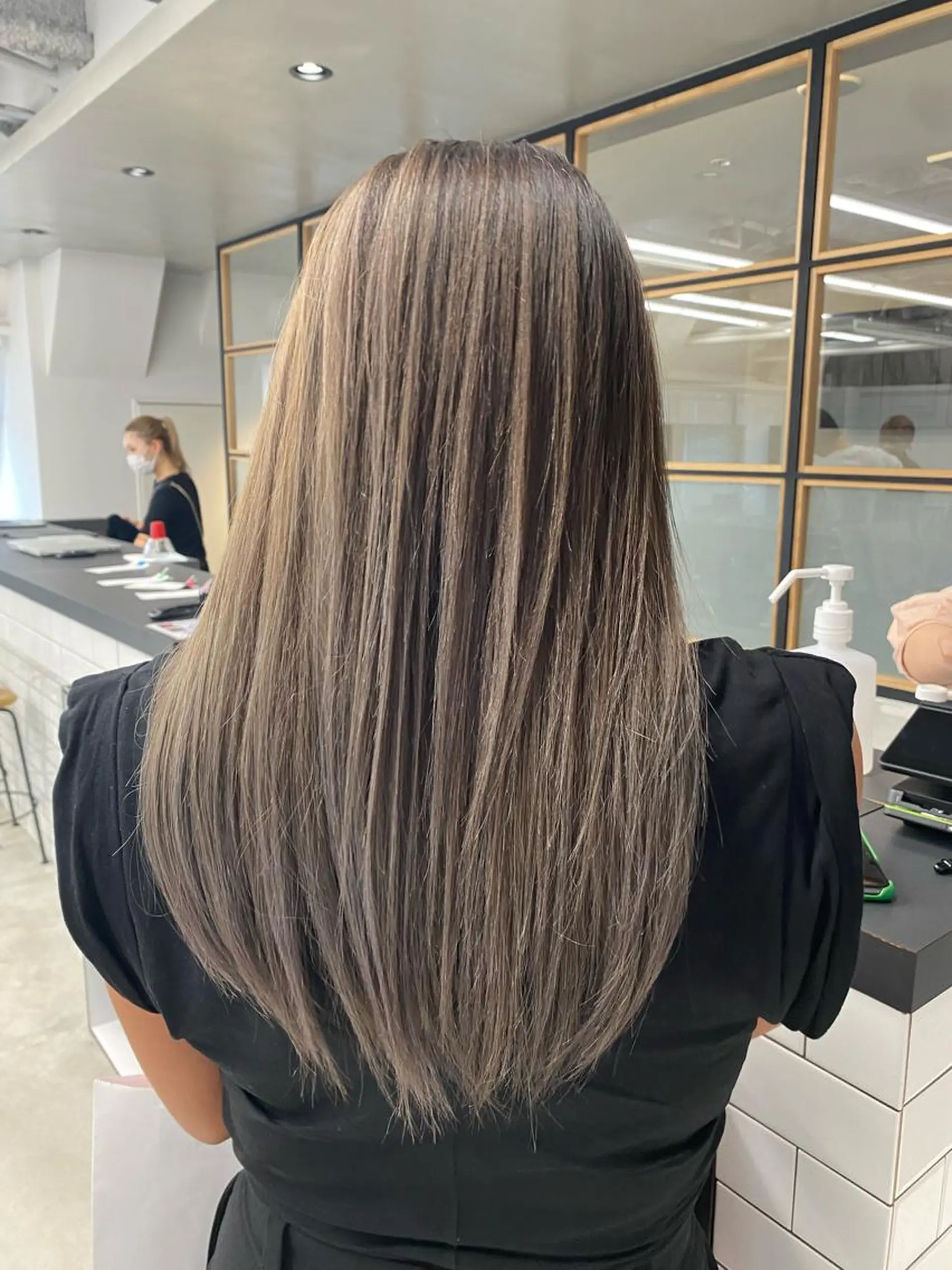 ロング カラー ✨大人韓国レイヤー ✨吉原 潤✨のヘアスタイル