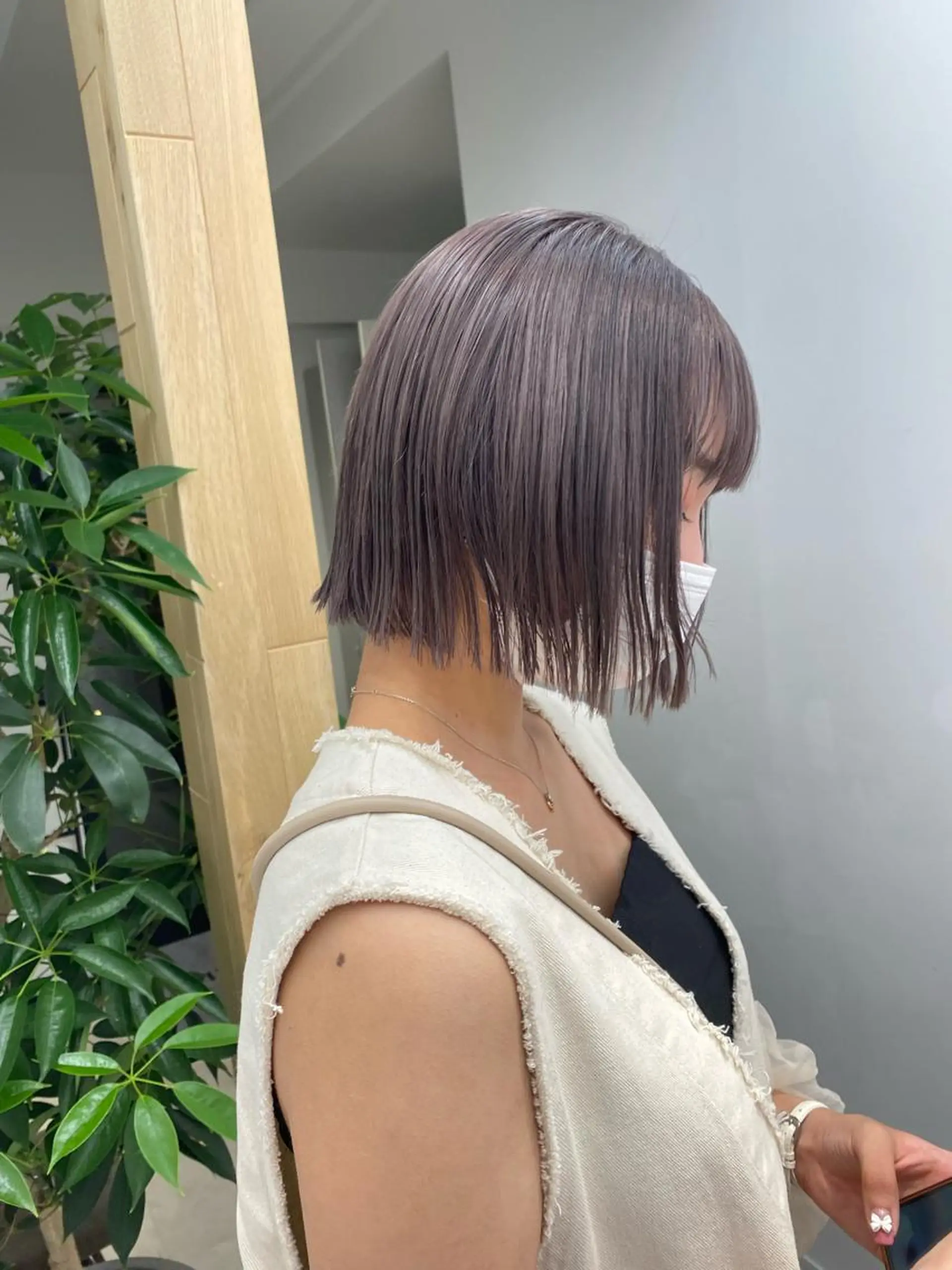 ミディアム カラー 艶カラー 🤍🫧/makoのヘアスタイル