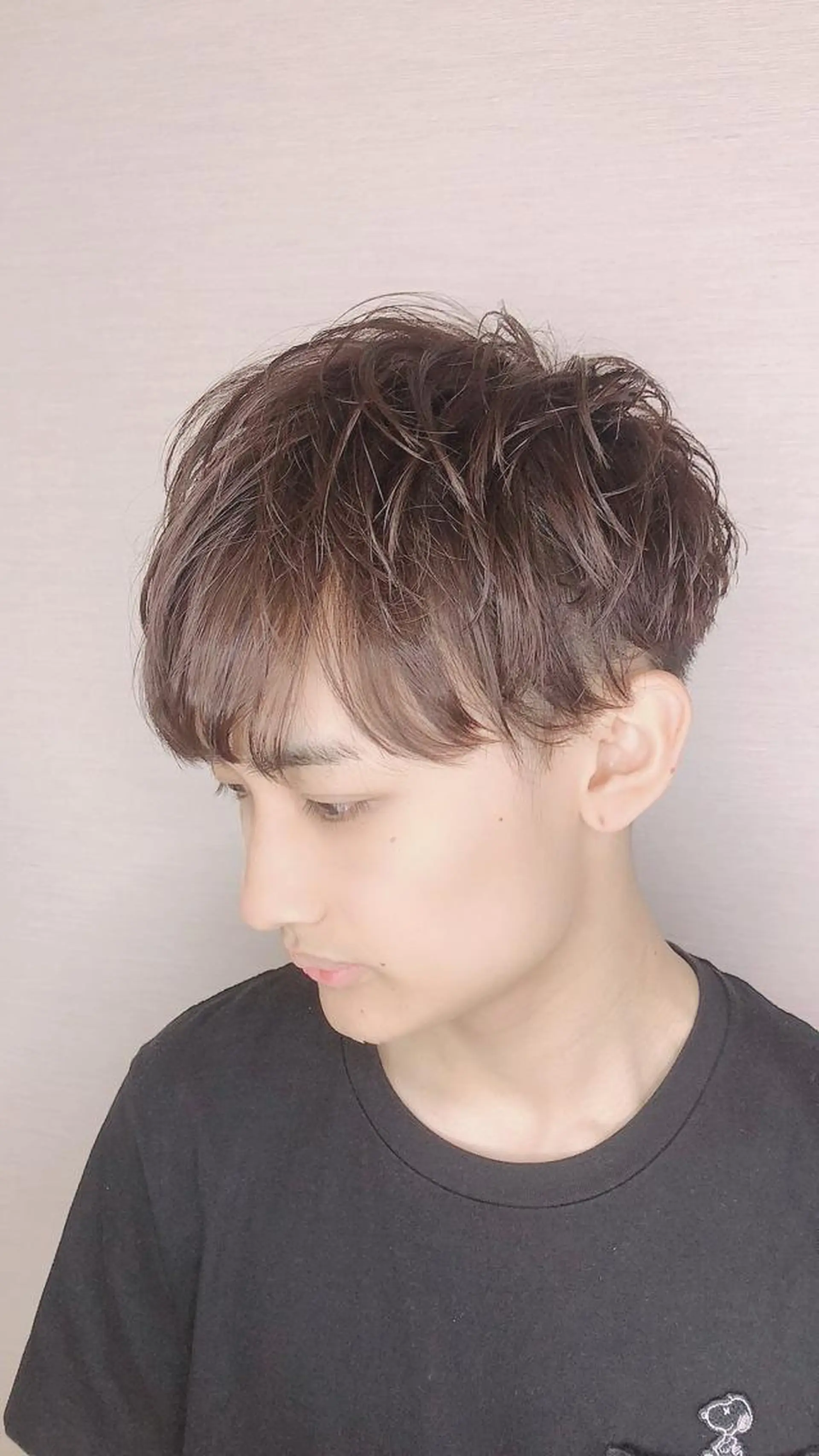 メンズ 髪質改善 阿部のヘアスタイル