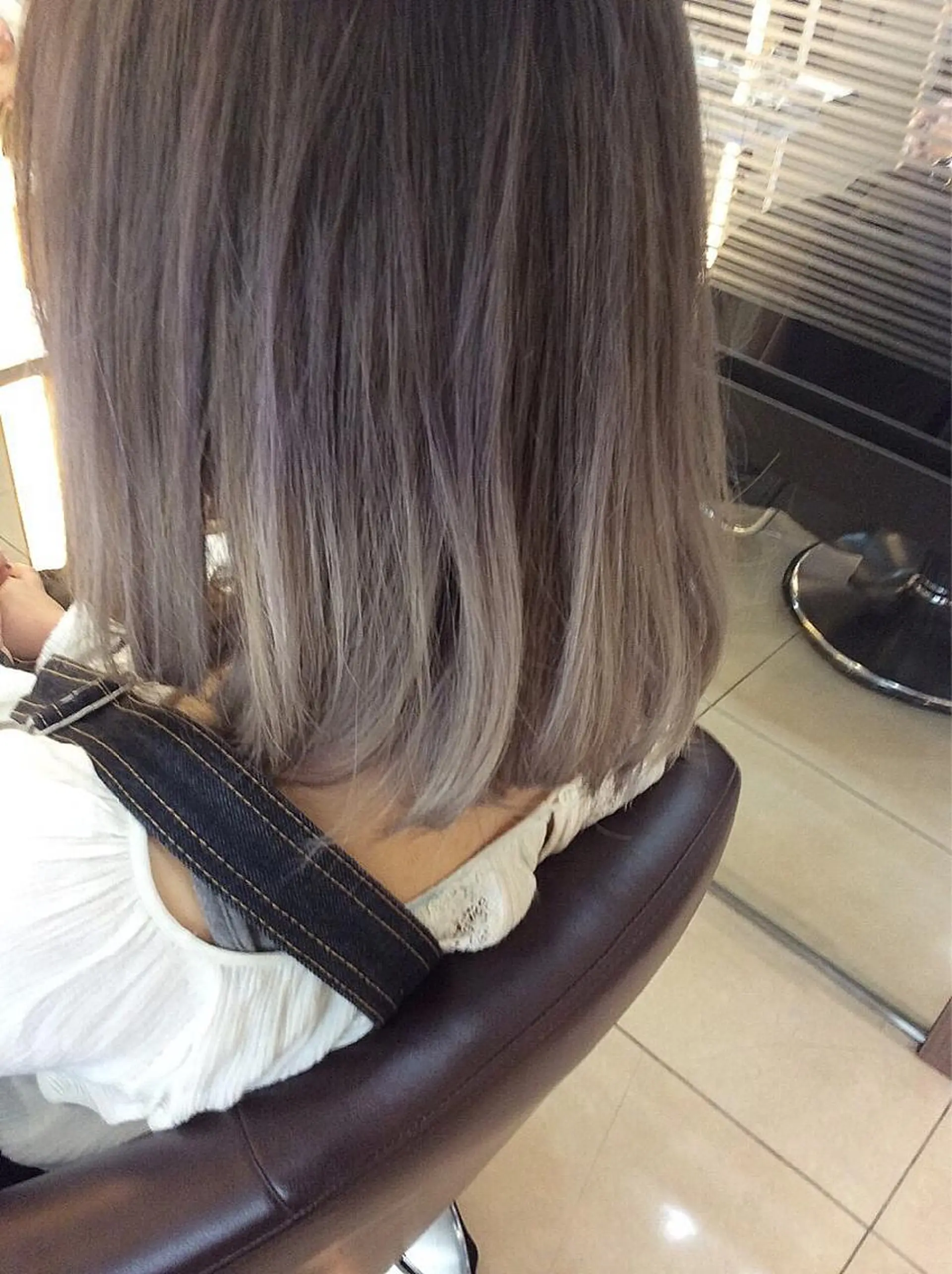 ミディアム カラー アッシュ グラデーションカラー 似合わせ／代表 髪質改善/山田将大のヘアスタイル