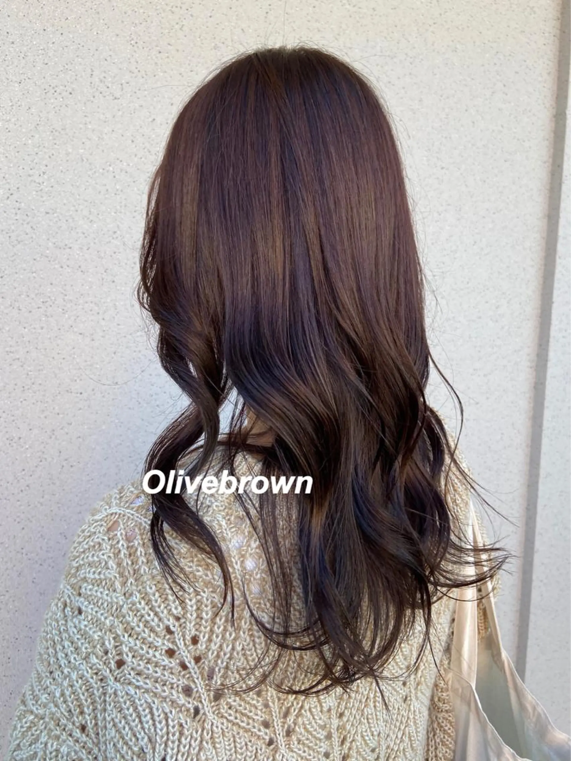 ロング カラー ブラウンカラー オリーブブラウン ヘアカラー トリートメント プルエクステ/インナ ーカラー🦊はるなのヘアスタイル