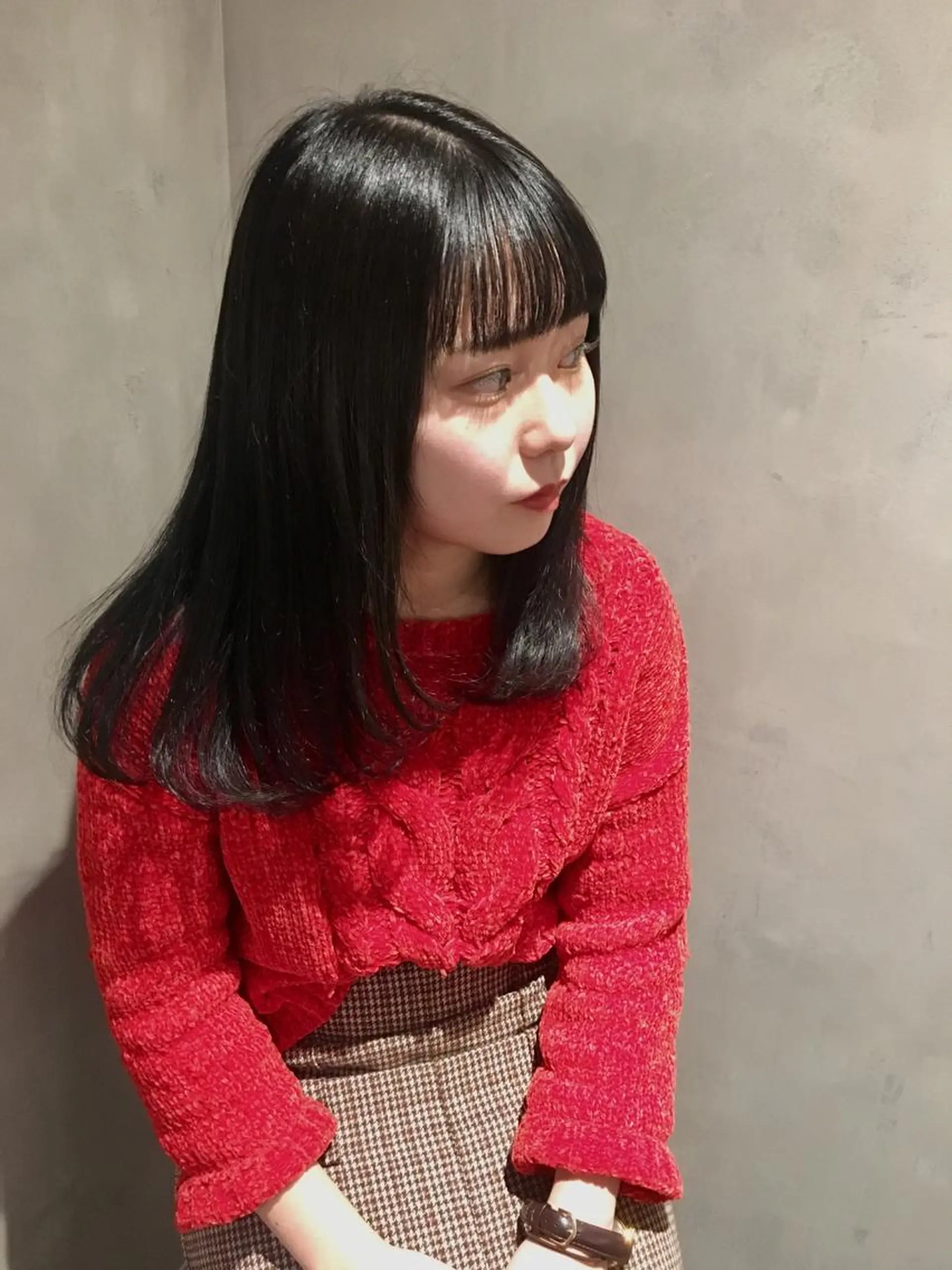 ミディアム カラー イルミナカラー Fuuu《フゥ》所属・シノザキ シンゴのヘアスタイル