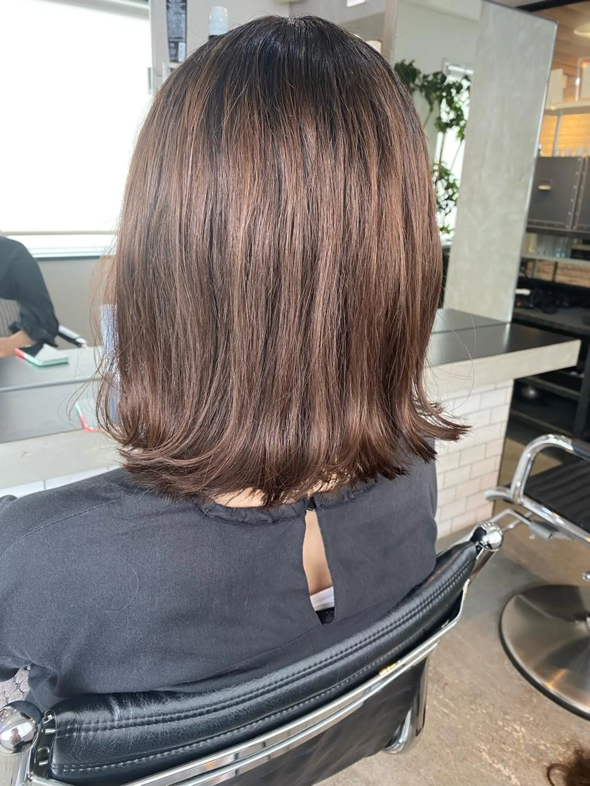 ショート カラー ヘアアレンジ ボブ stylist/蛯谷 珠里のヘアスタイル