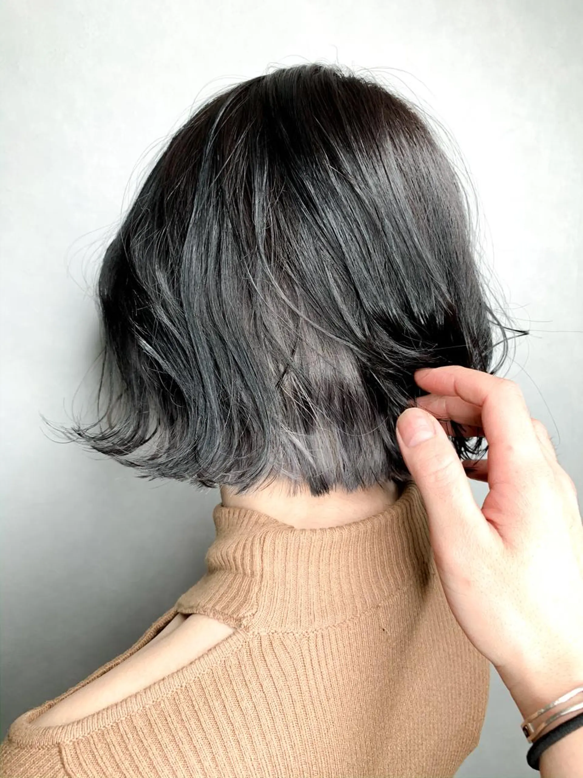 ショート カラー ダークグレー ヘアカラー 🌈 DAIKI 🌈のヘアスタイル