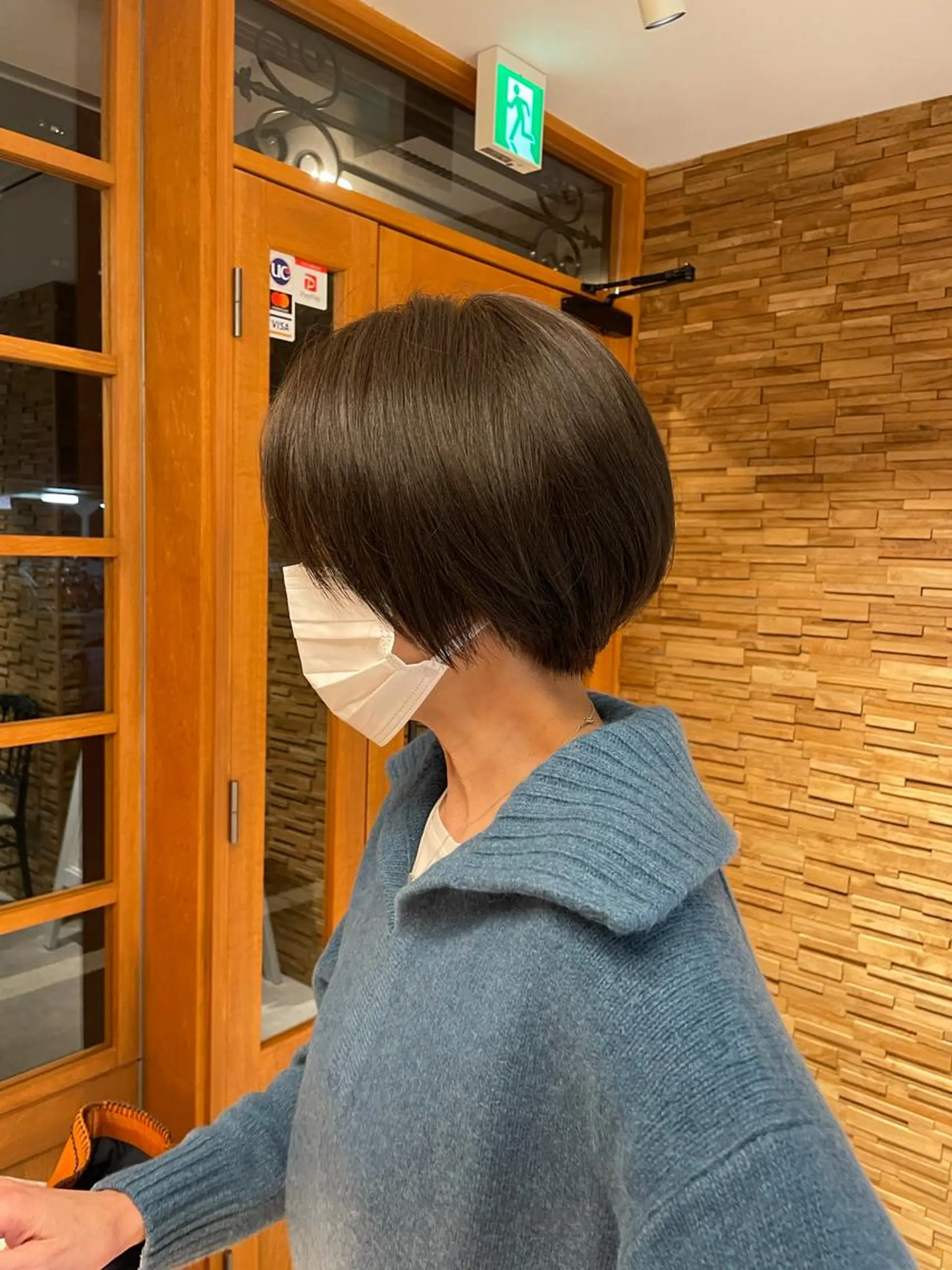 ショート カラー ショートボブ ハンサムショート 透明感カラー ボブ ショートヘア 若林 良のヘアスタイル