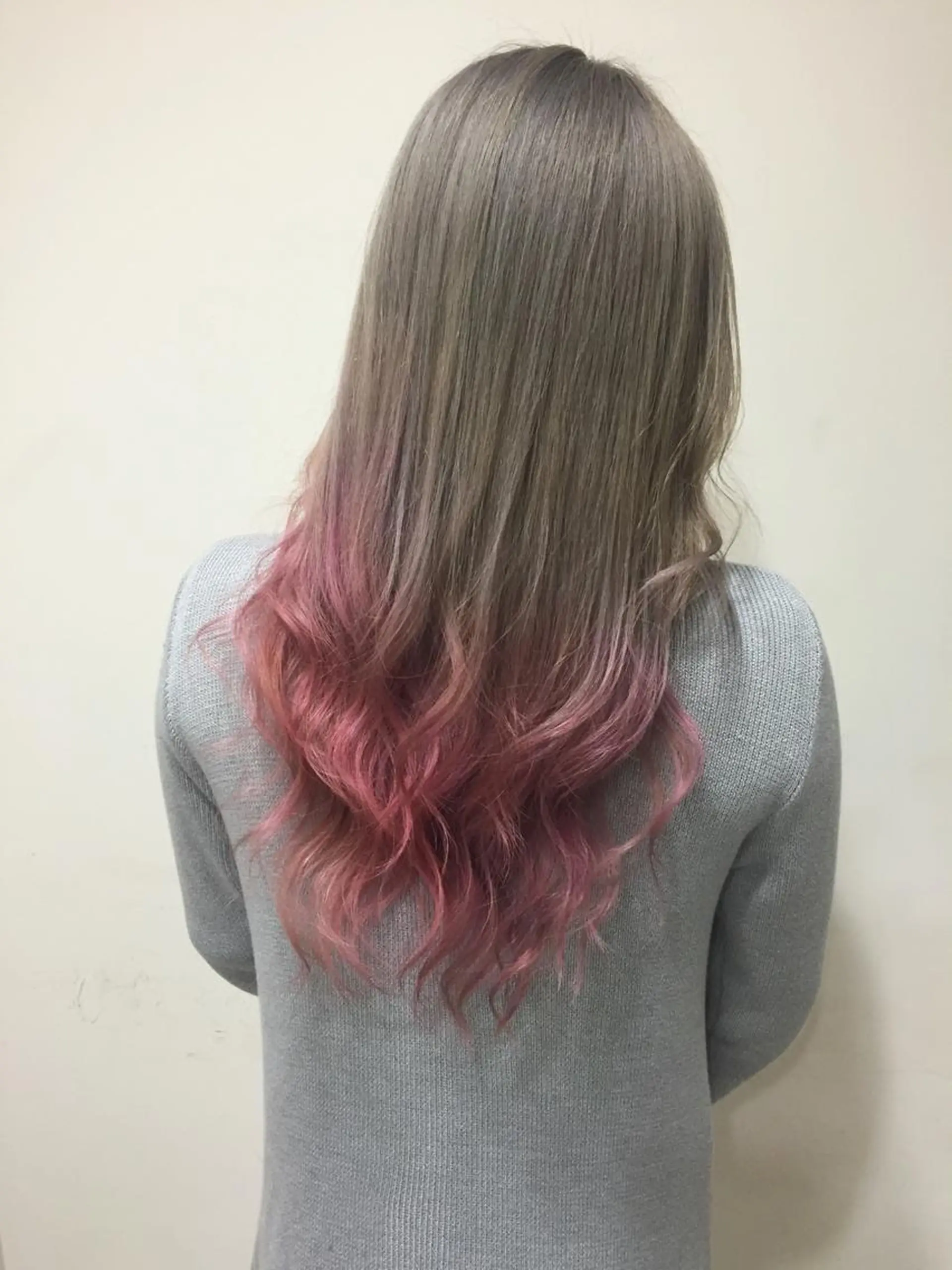 セミロング ロング カラー ヘアアレンジ Hair mission【ヘアーミッション】心斎橋所属・エクステ／レイヤー 落合/心斎橋のヘアスタイル