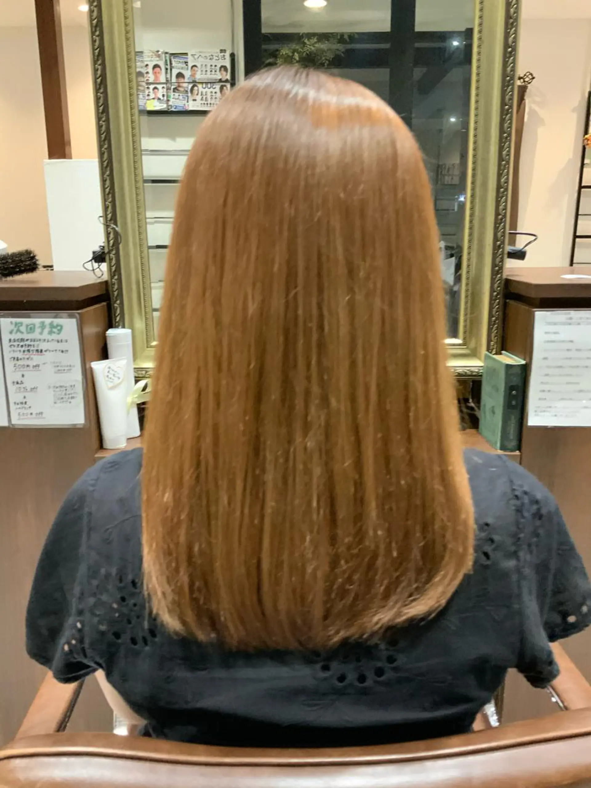セミロング 縮毛矯正 🌿ストレート🌿 髪質改善☘️シュウヤのヘアスタイル