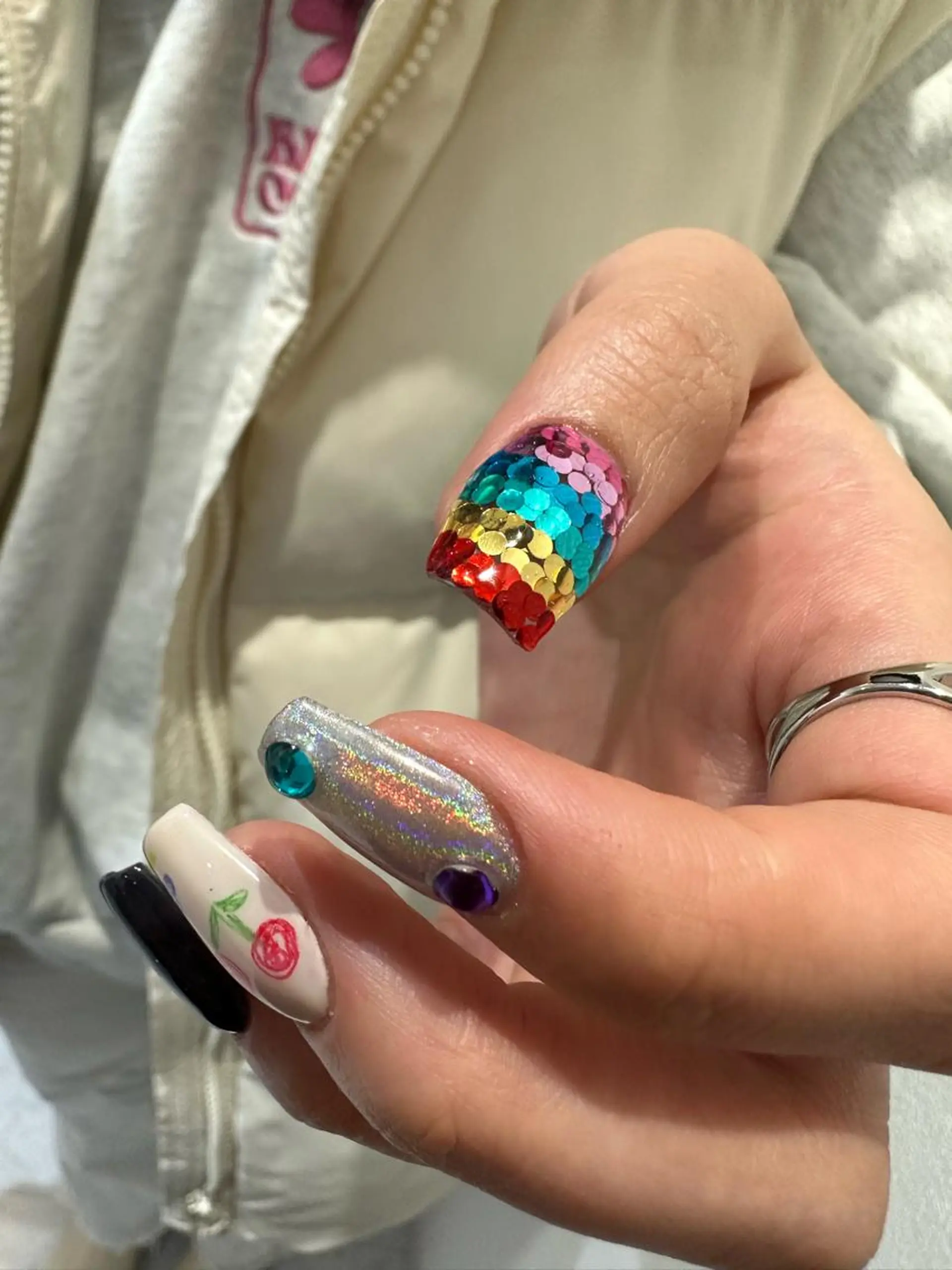 ネイル ハンドネイル フットネイル 個性派ネイル 🌼 ハルカ ♡のマツエク・マツパデザイン