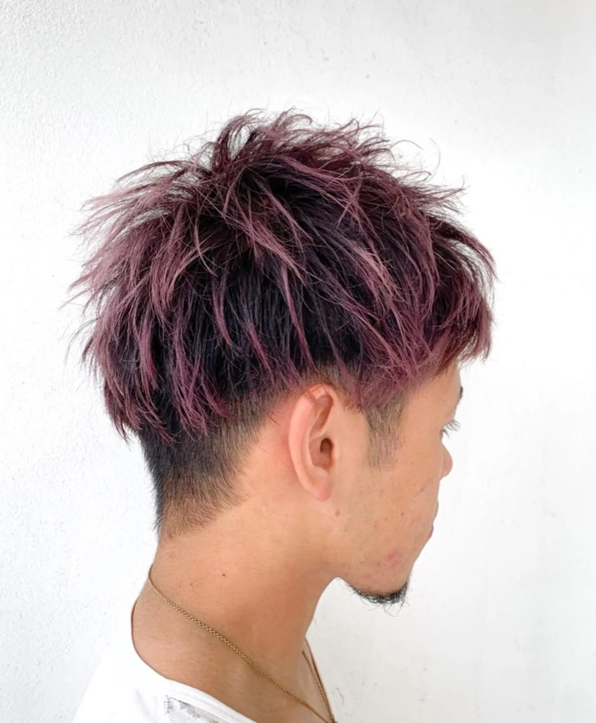 ショート カラー メンズ 似合わせカット salon m ni サロンマーニ所属・久保田 一のヘアスタイル