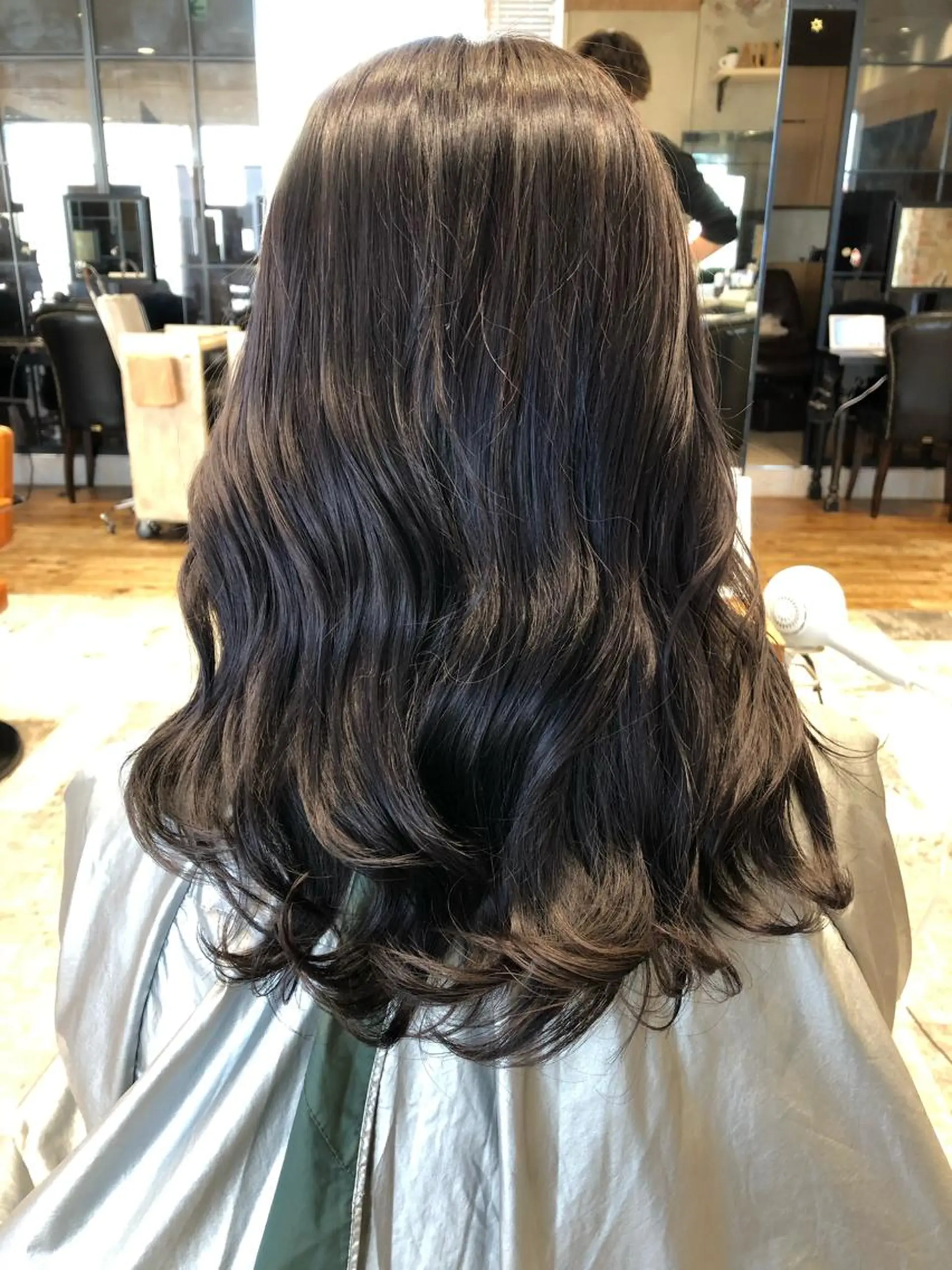 カラー 新宿✨顔周りカット 韓国ヘア/坂本亜裟海のヘアスタイル