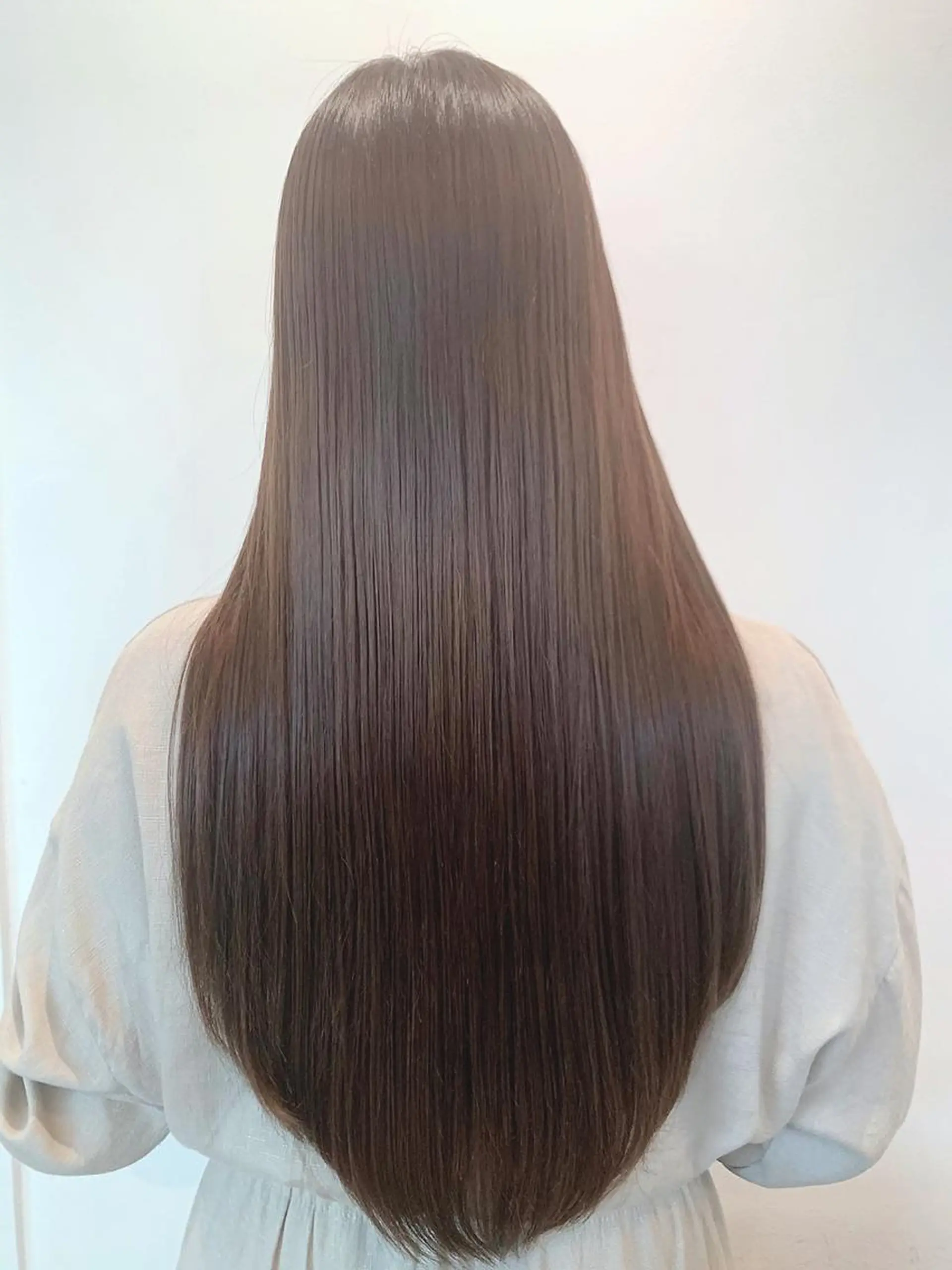 ロング 柳下 涼のヘアスタイル