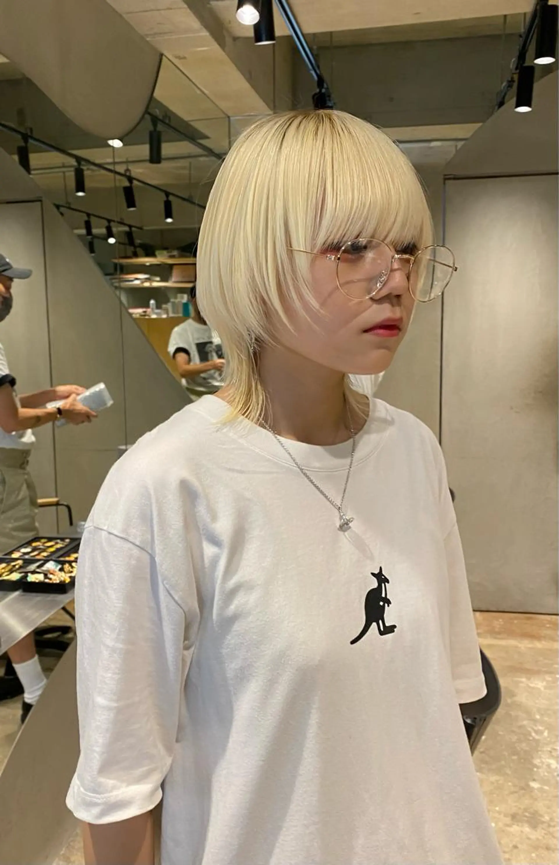 ミディアム カット hemm,hemm.所属・ショート・ボブ MIKUのヘアスタイル