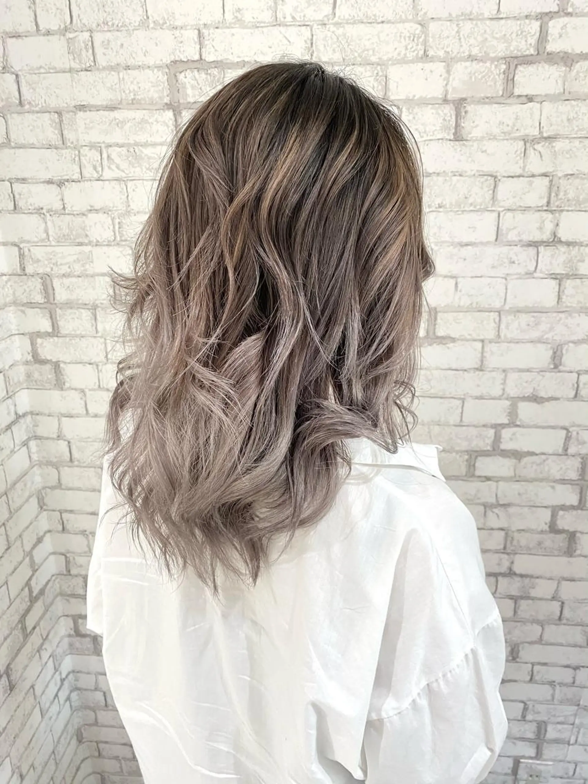 セミロング レイヤーカット ショートが得意✂️ 藤城建太のヘアスタイル