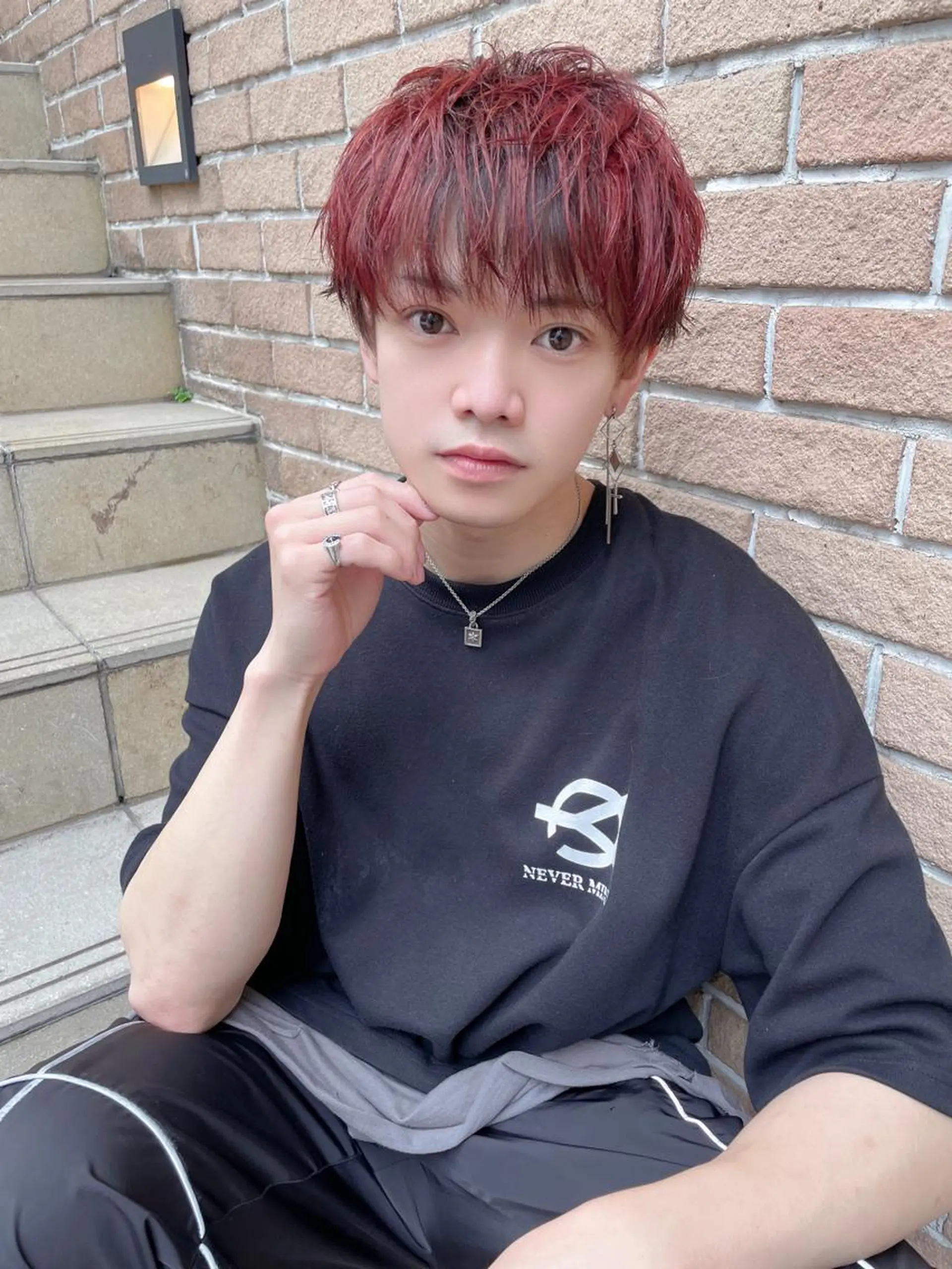 メンズ カット ヘアカラー 🕊miki モテ髪🫧のヘアスタイル