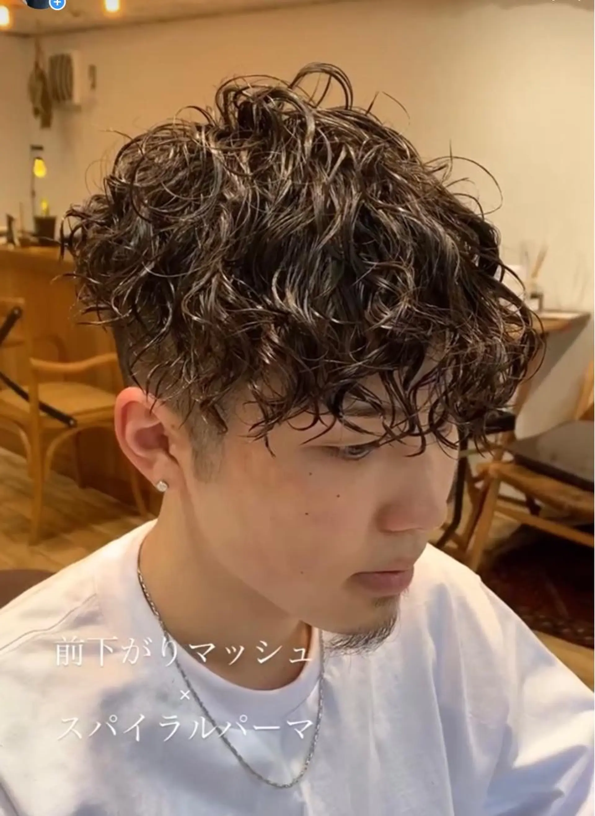 ミディアム メンズ Chill所属・三矢 ちなつのヘアスタイル