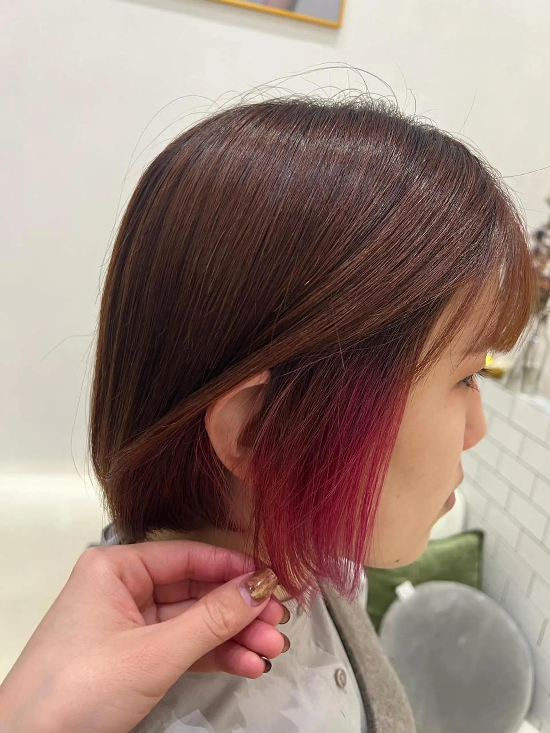 ミディアム カラー ヘアカラー 河原町/艶髪/西田 晴香のその他イメージ