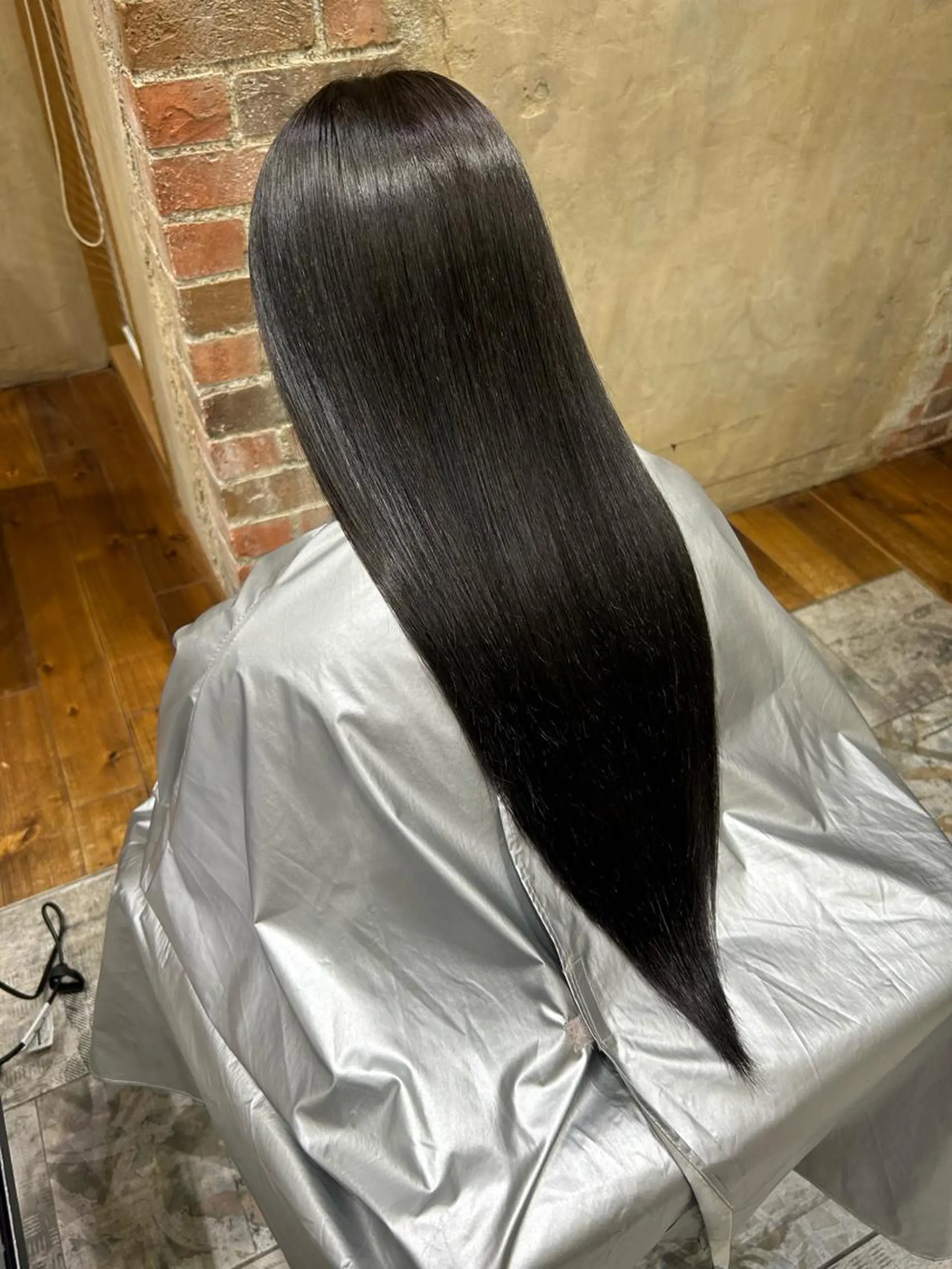 ロング カラー パーマ バレイヤージュ ブリーチ ケアブリーチ ダブルカラー ハイライトカラー カット ヘアカラー 縮毛矯正 トリートメント 新宿✨顔周りカット 韓国ヘア/坂本亜裟海のヘアスタイル