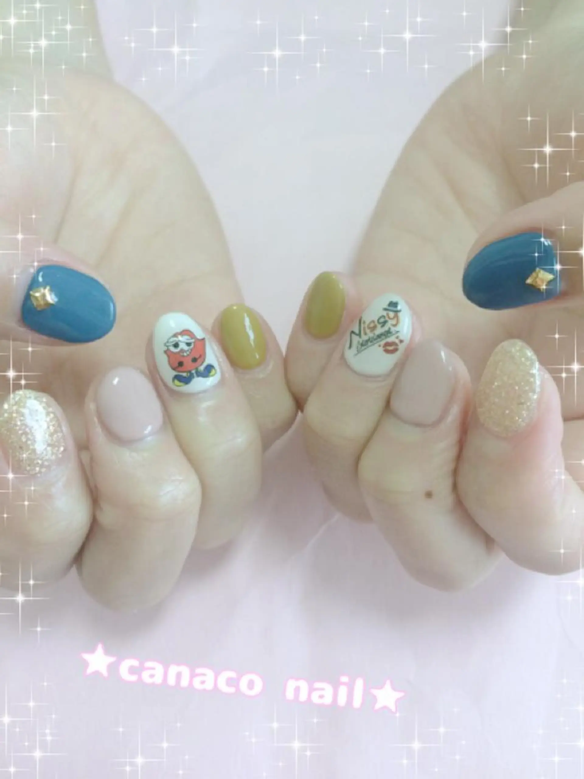 ネイル アートネイル 持ち込み ハンドネイル ハンドケア Felice所属・ベテランネイル cnc  nailのネイルデザイン