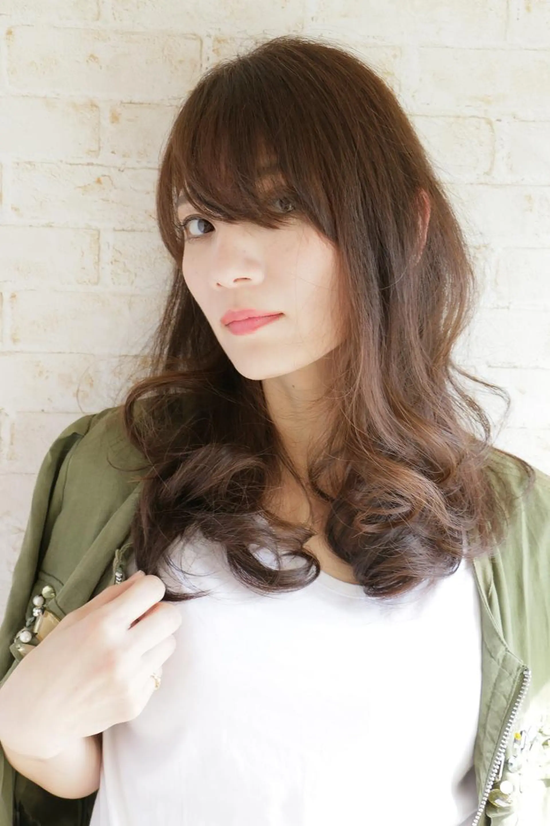 ロング 角 大輔のヘアスタイル