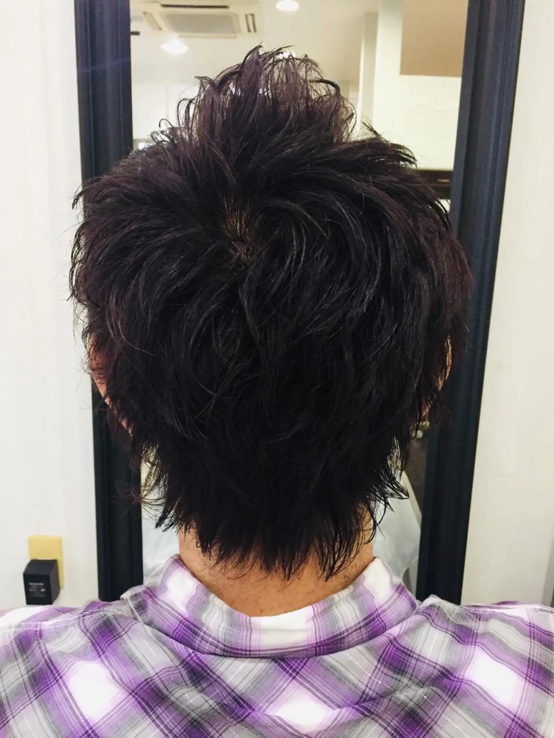 ショート カラー メンズ 阿久津 泰幸のヘアスタイル