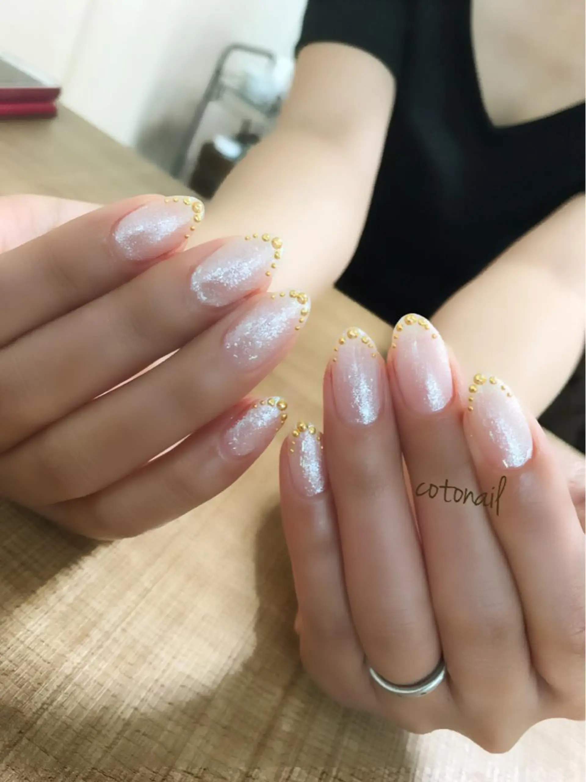 ロング ネイル ツメトマツゲ .のネイルデザイン