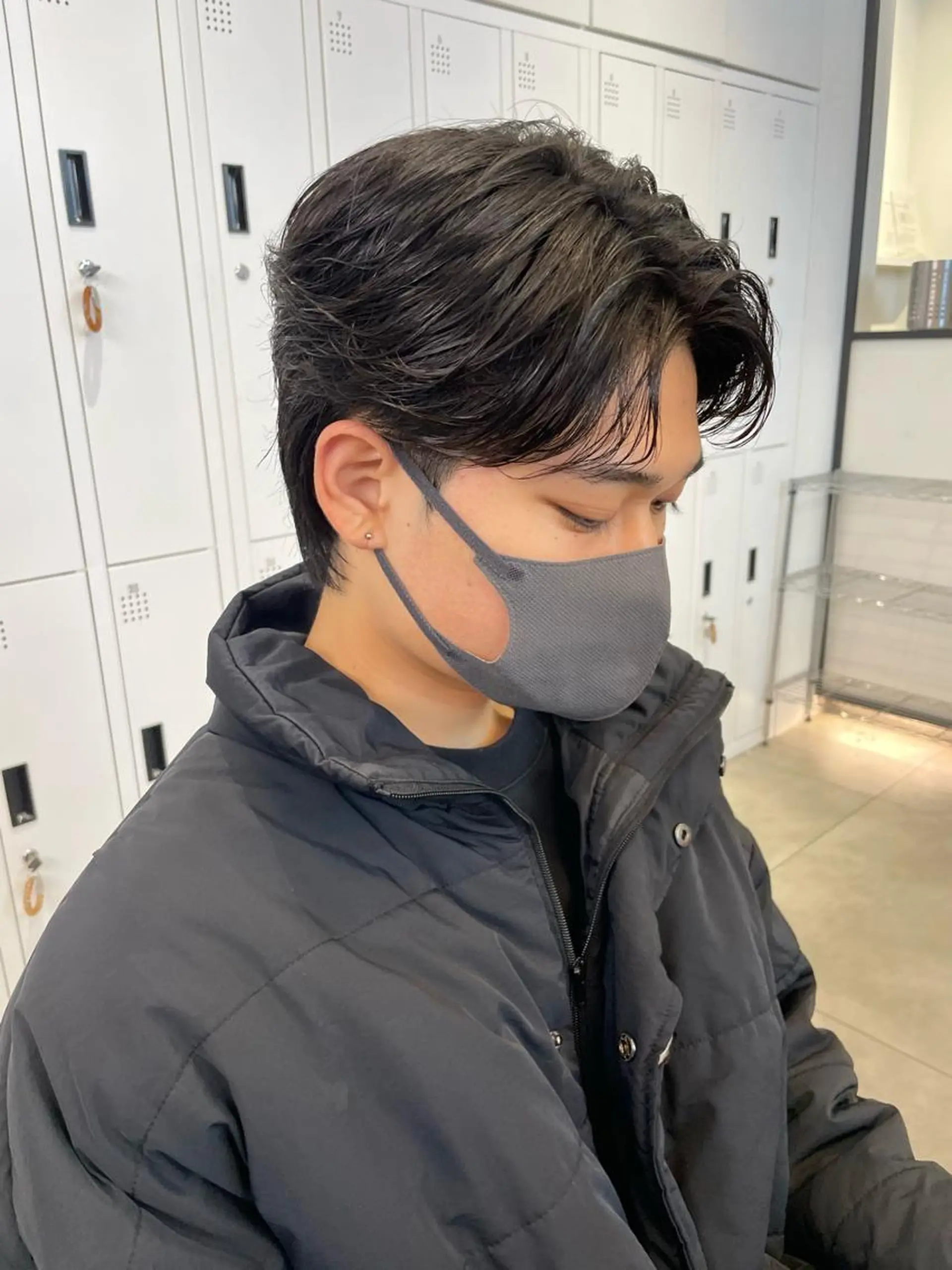 ショート パーマ メンズ カット パーマ 🇰🇷カルマパーマ kaito🇰🇷のヘアスタイル