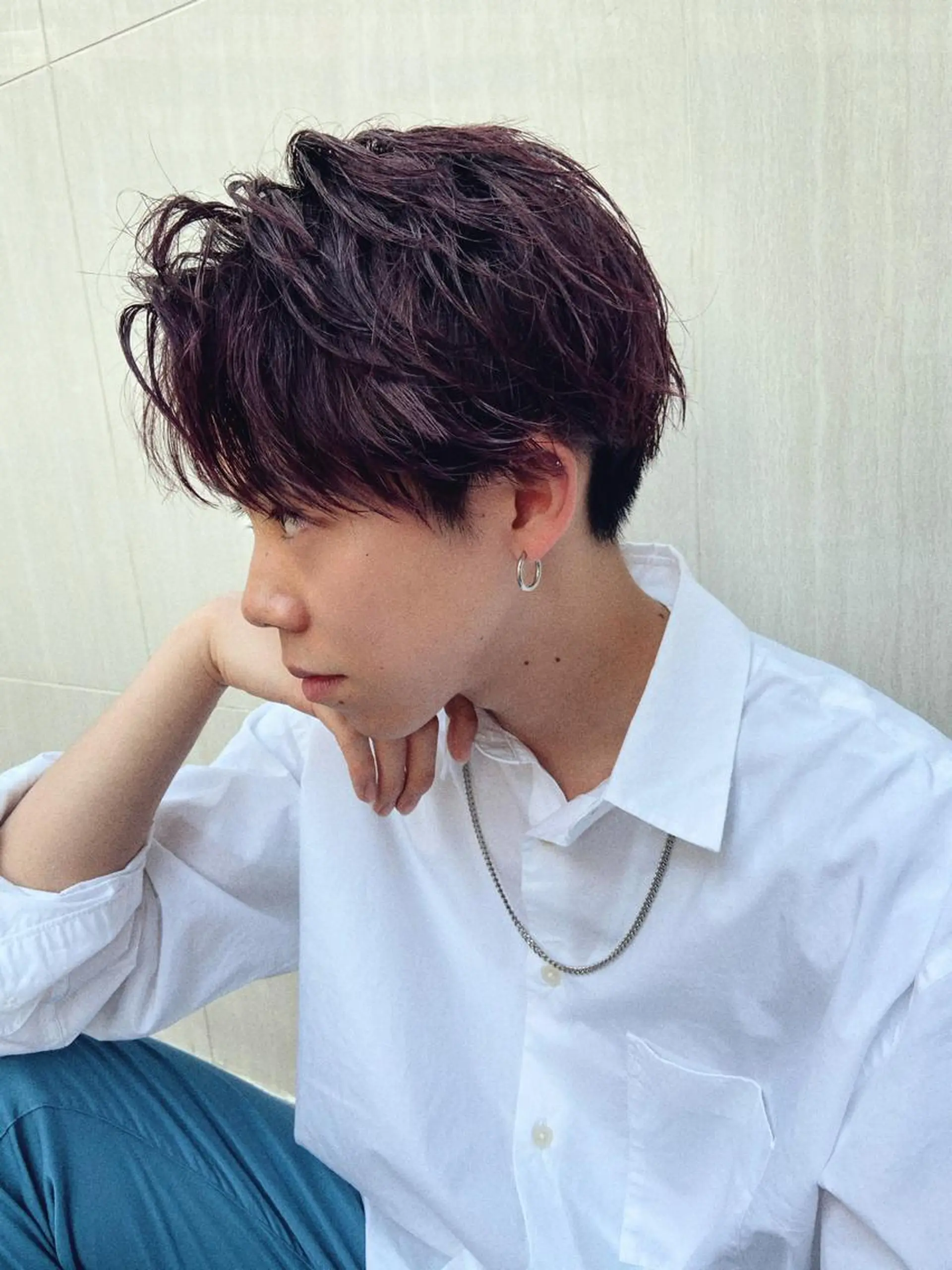 カラー メンズ ダメージレス美容師 🌱水島侑理のヘアスタイル