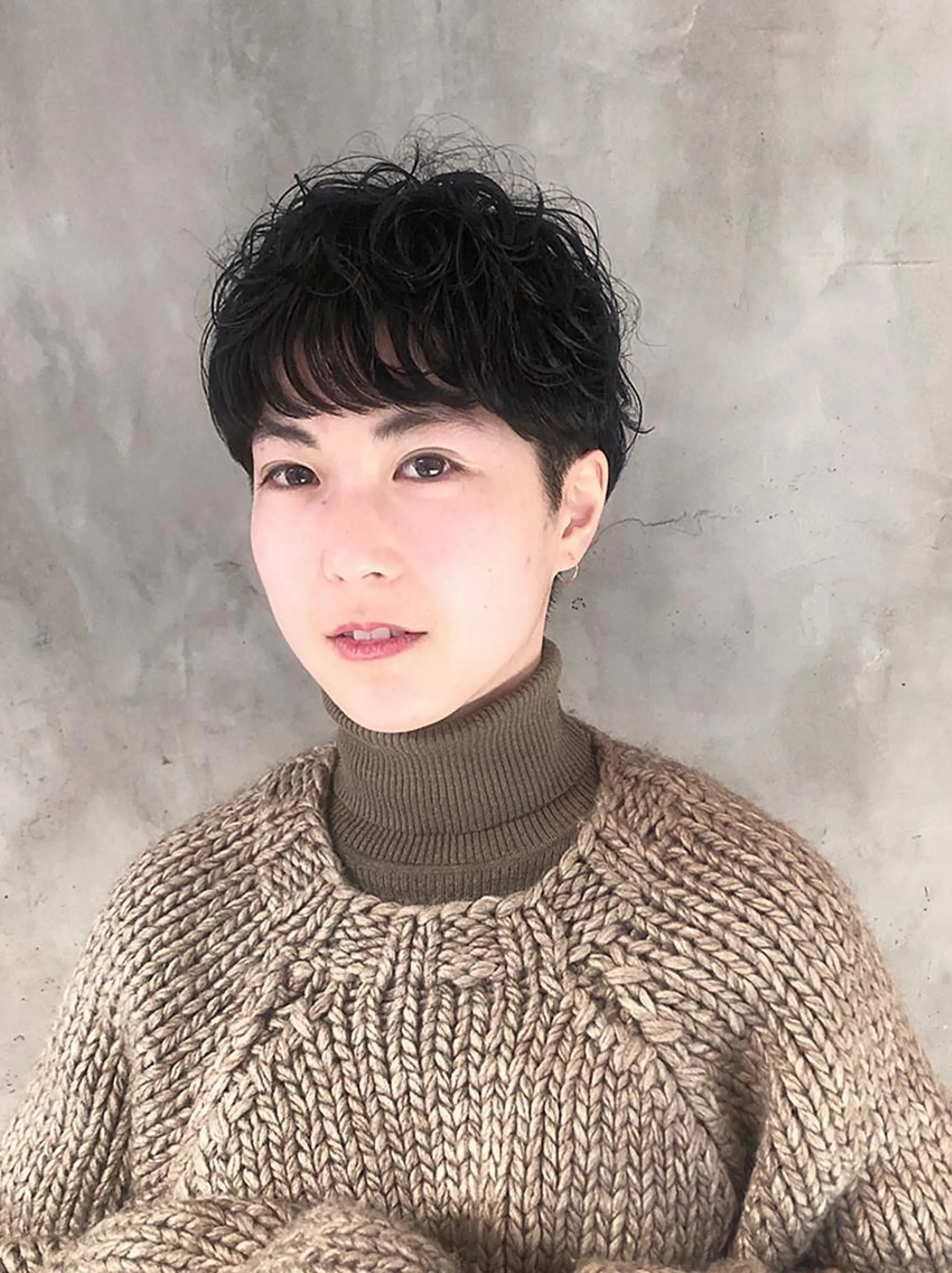 ショート パーマ ショートヘア カット パーマ helvetica hair所属・後藤 雅貴のヘアスタイル