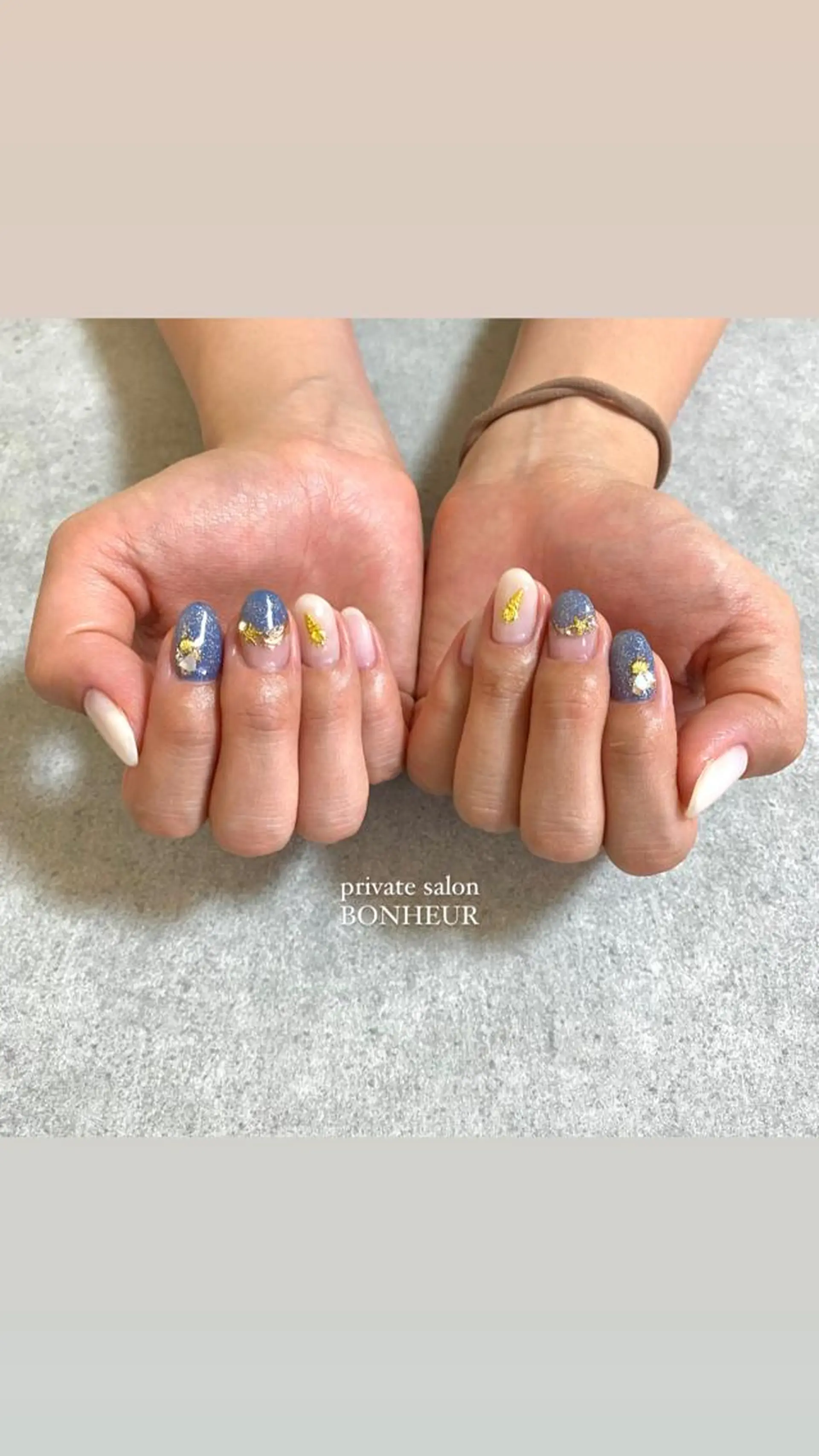 ネイル ハンドネイル BONHEUR Annaのネイルデザイン