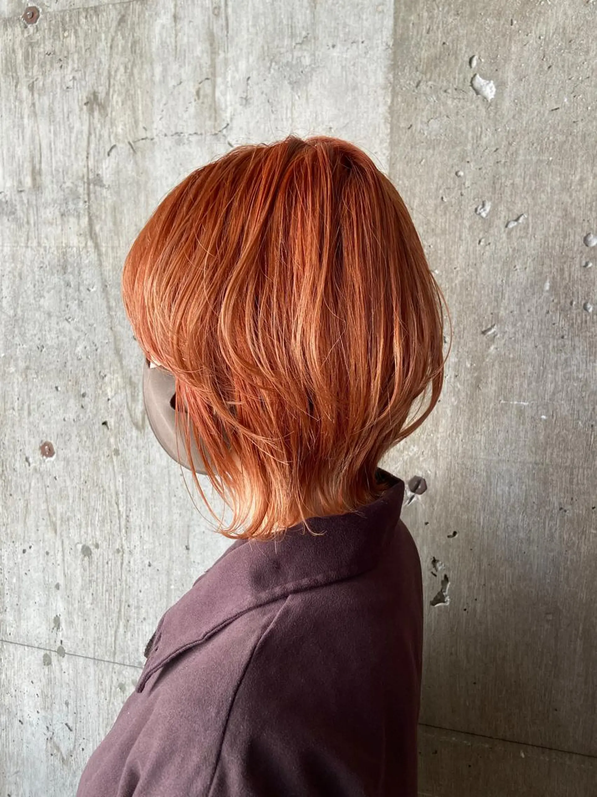 ミディアム ウルフカット パーマ特化美容師 mikuのヘアスタイル