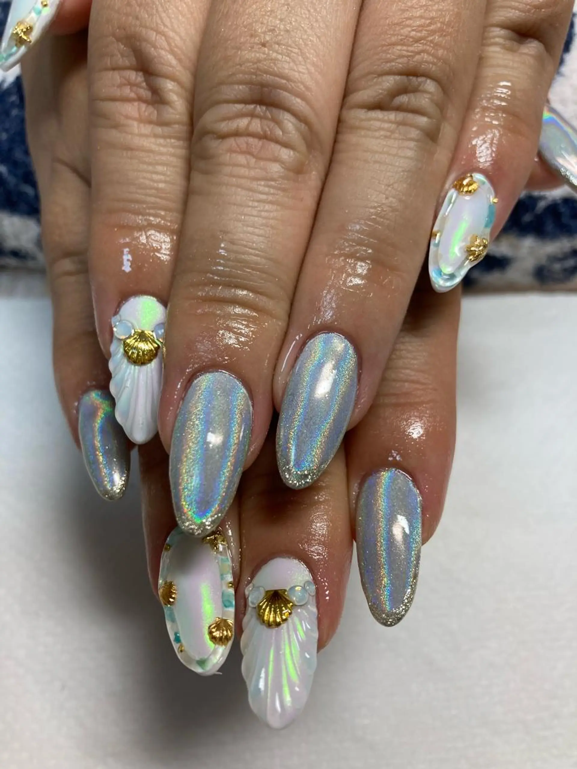 ネイル rukianail 新里のネイルデザイン