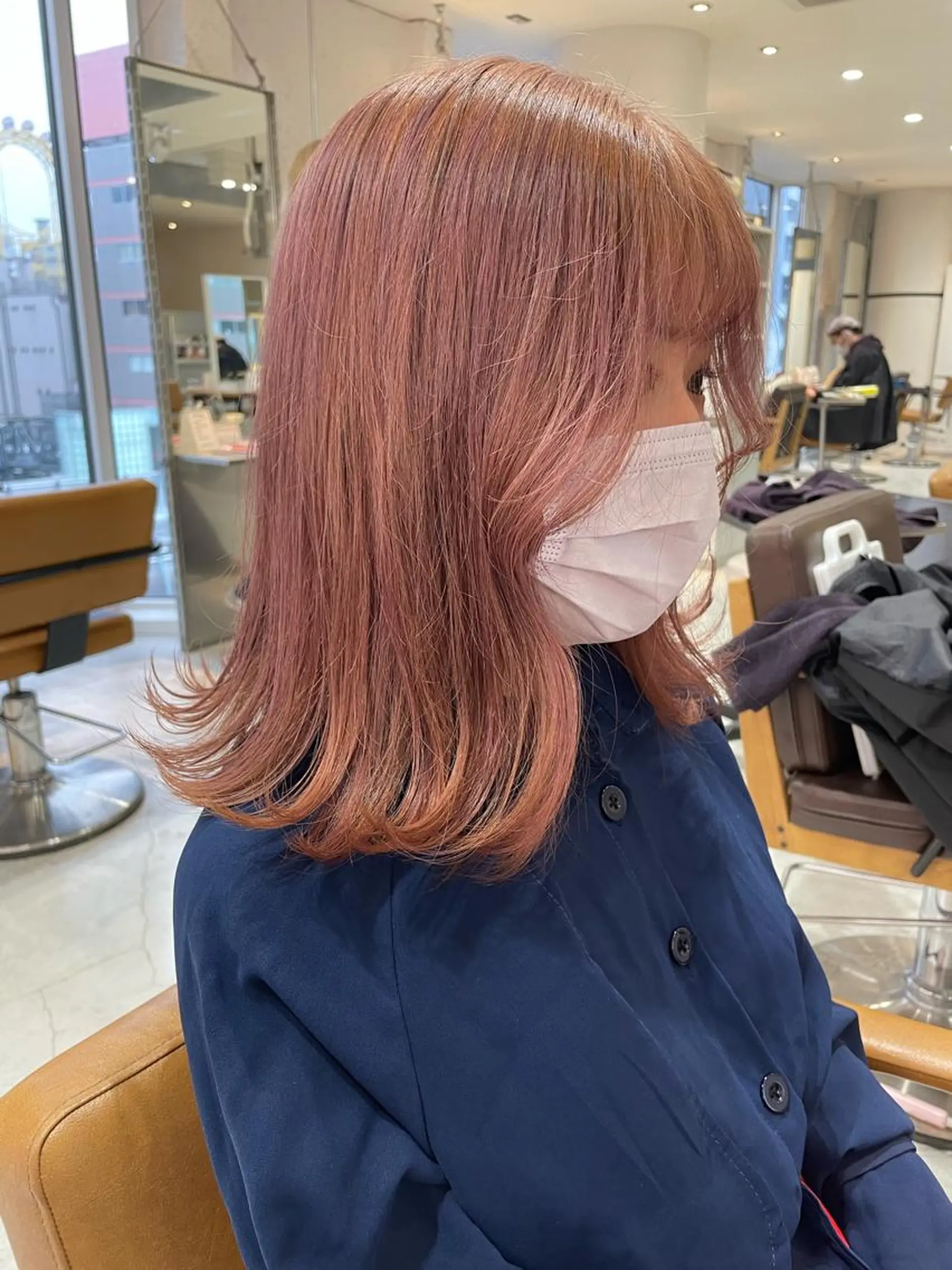 ミディアム カラー 艶ハイトーン👑♡ NATSUKIのヘアスタイル