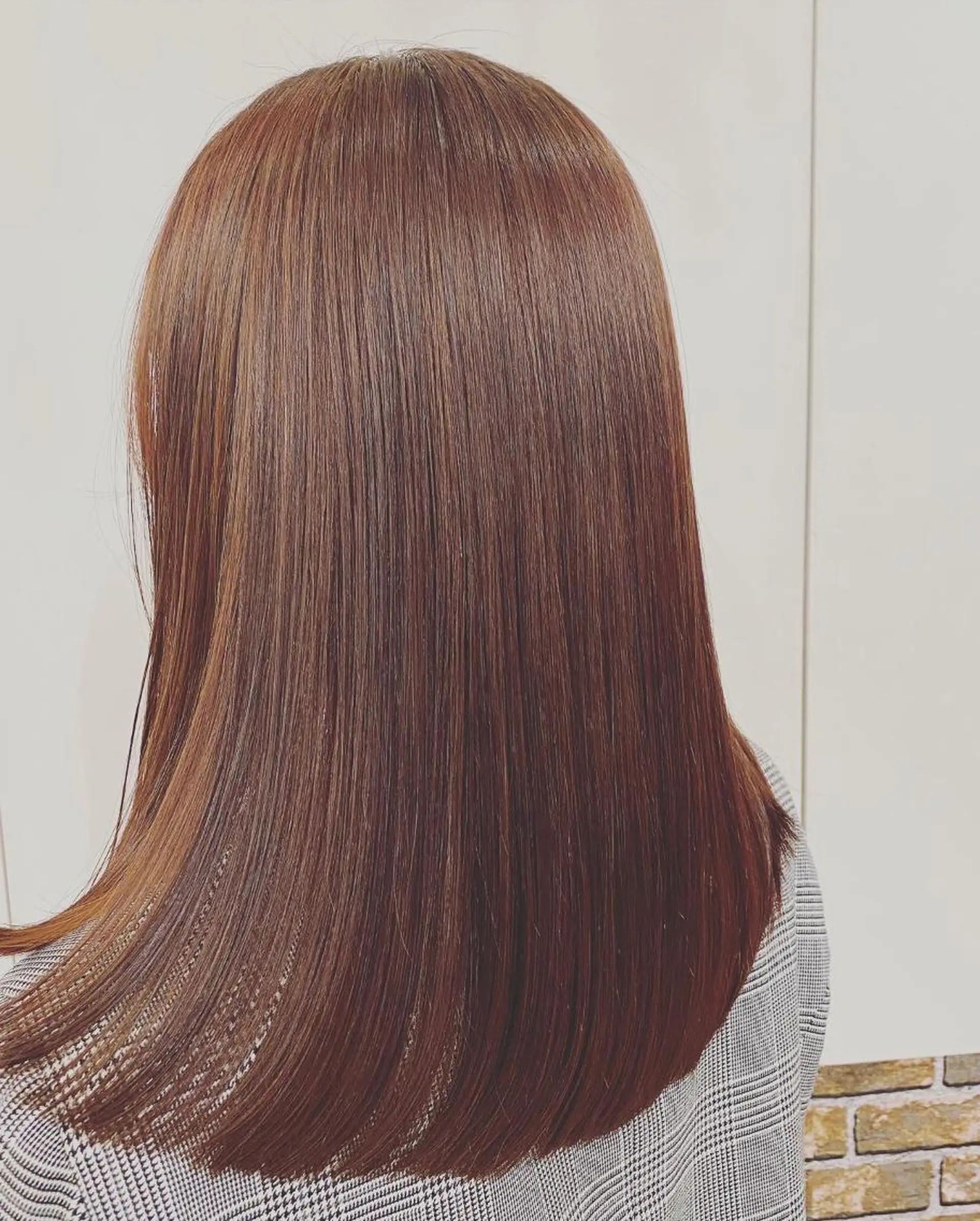 ミディアム カラー アッシュ 透明感カラー ハイトーンカラー カット ヘアカラー トリートメント 東中野🥇美容室 FLOW東中野店のヘアスタイル