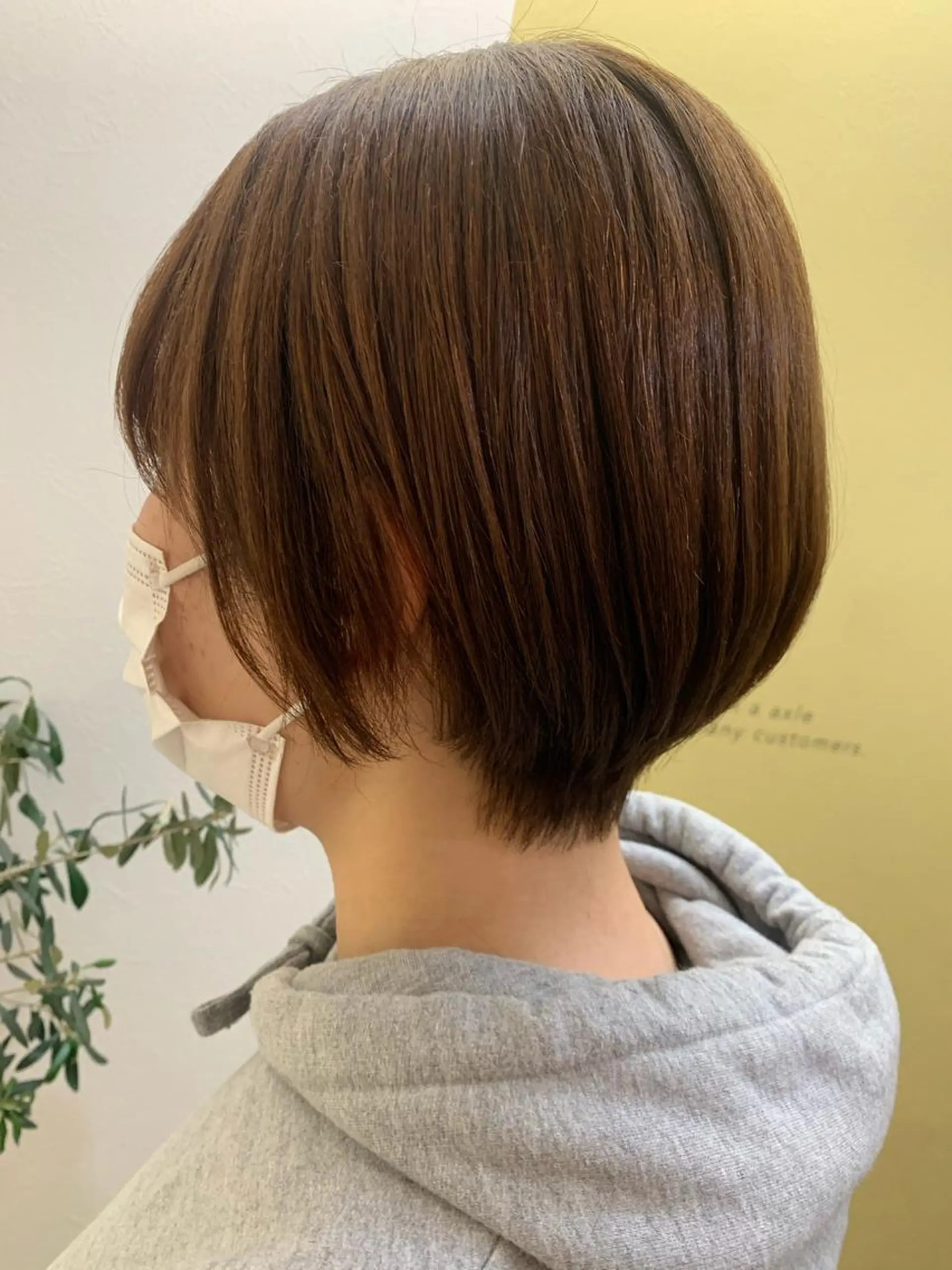 ショート カラー 丸みショート ショートヘア カット ヘアカラー トリートメント hub hair レイヤー/透明感のヘアスタイル
