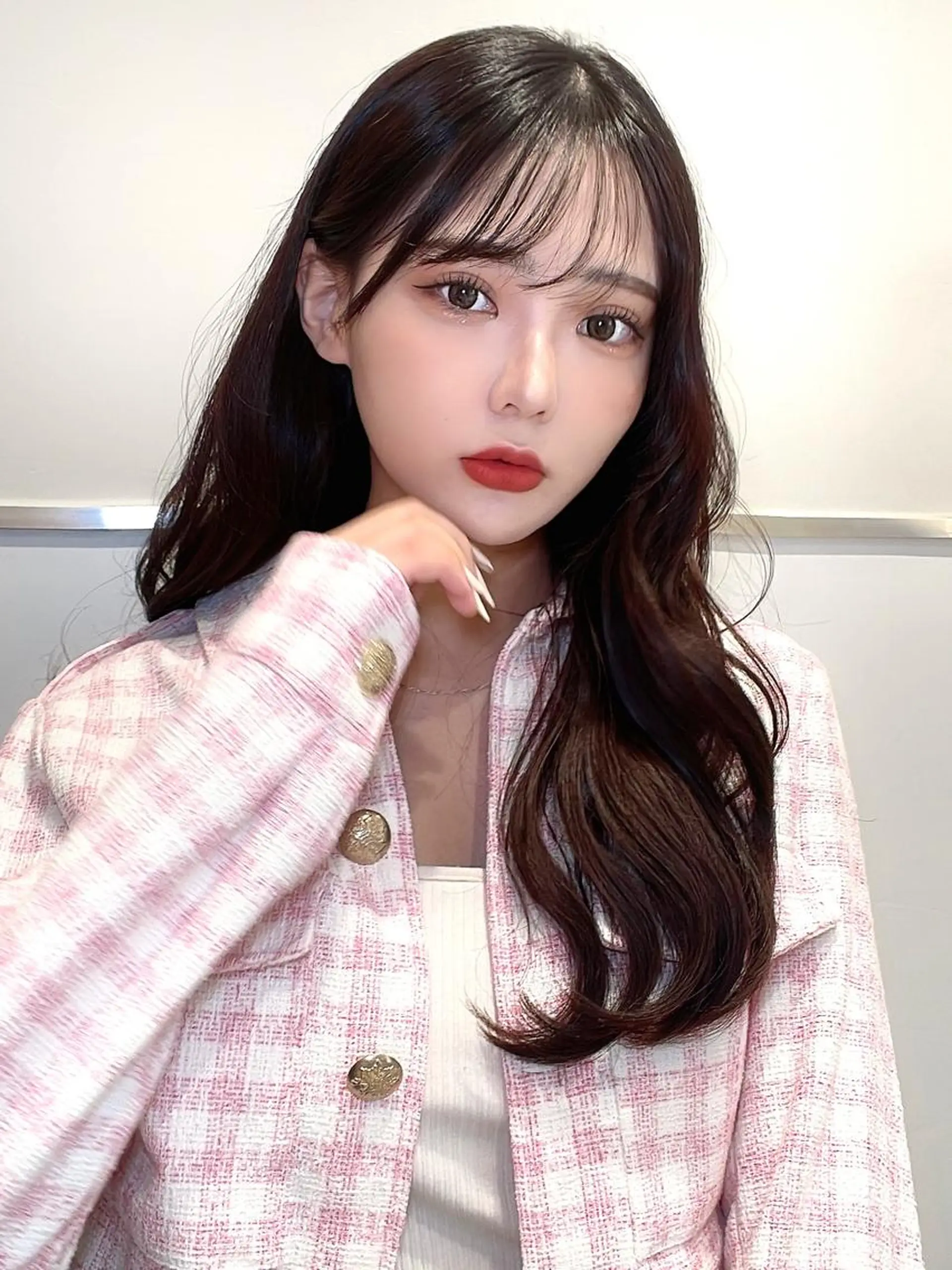 ロング カラー 顔周り特化/韓国ヘア /レイヤー/吉野幸大のヘアスタイル