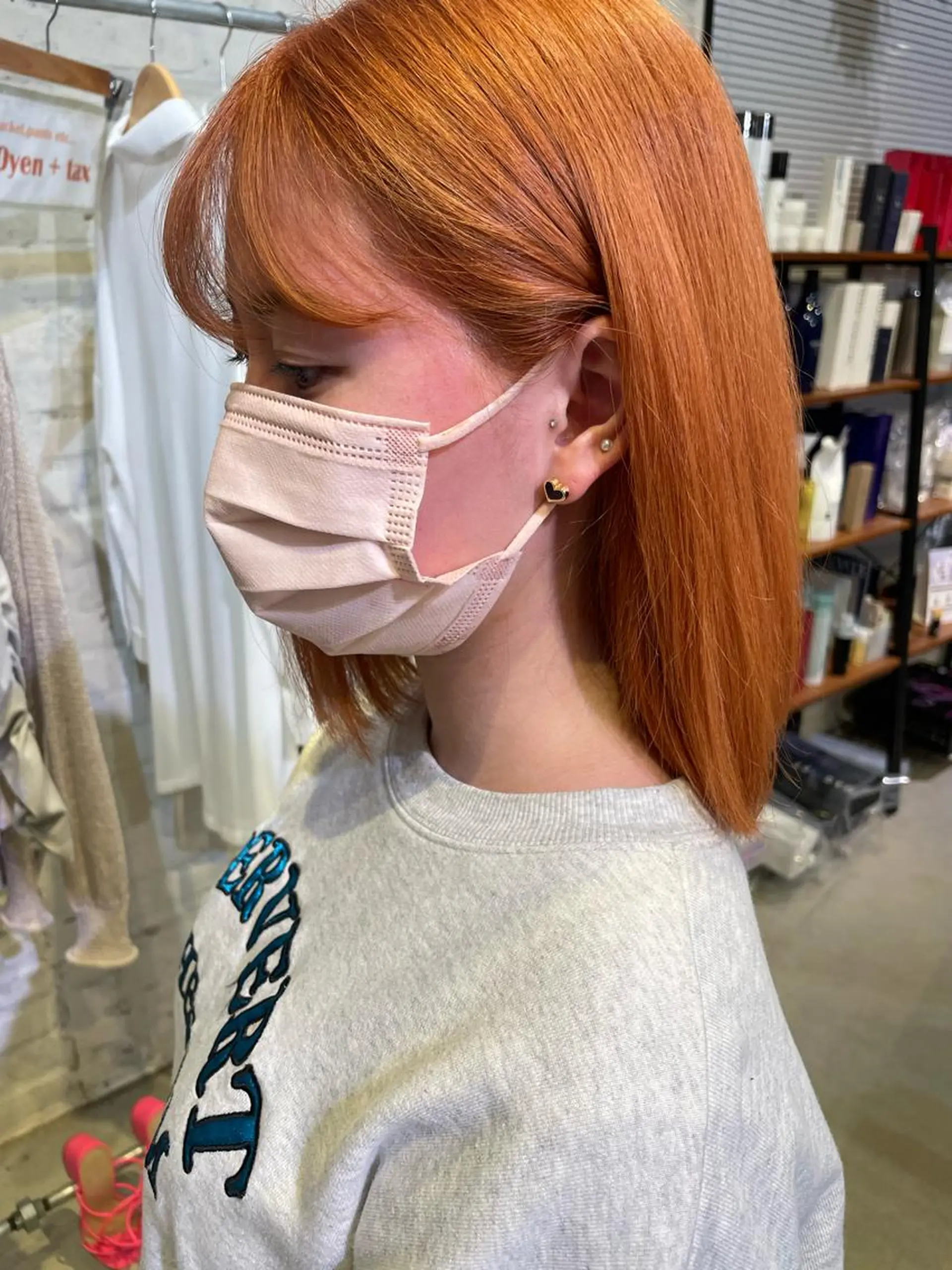 ミディアム ヘアカラー 🌈トップデザイナー 金沢駅近nanamiのヘアスタイル