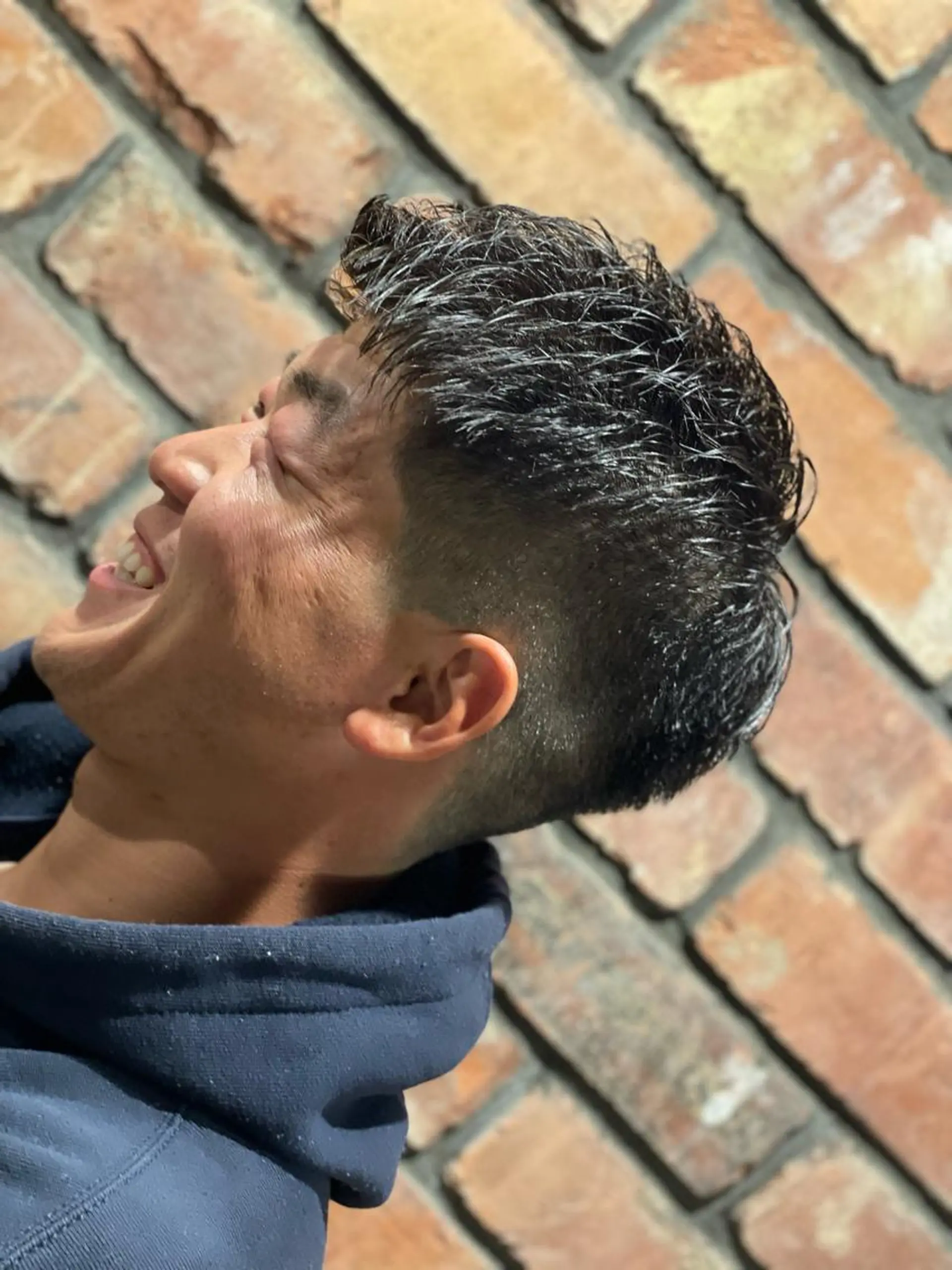 ショート ヒロ銀座バーバーショップ広島本店所属・中越 仁一郎のヘアスタイル