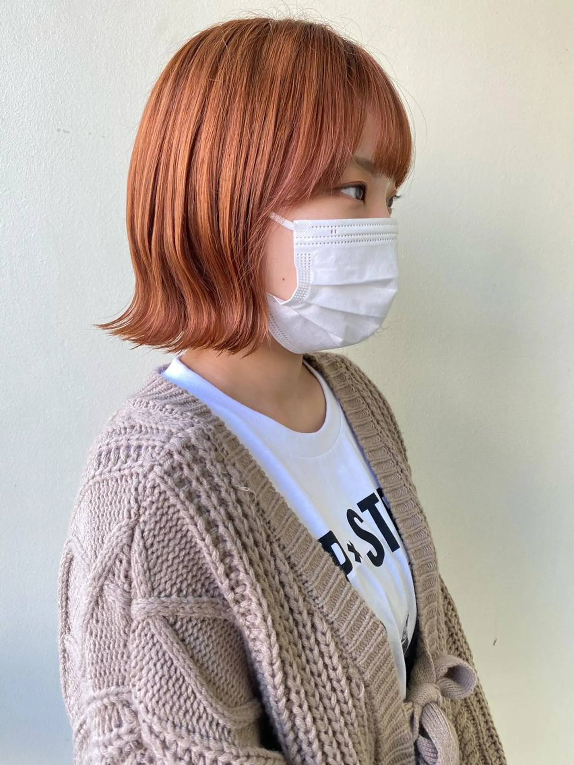 ショート ヘアカラー 韓国ヘア🇰🇷 SAYAのヘアスタイル