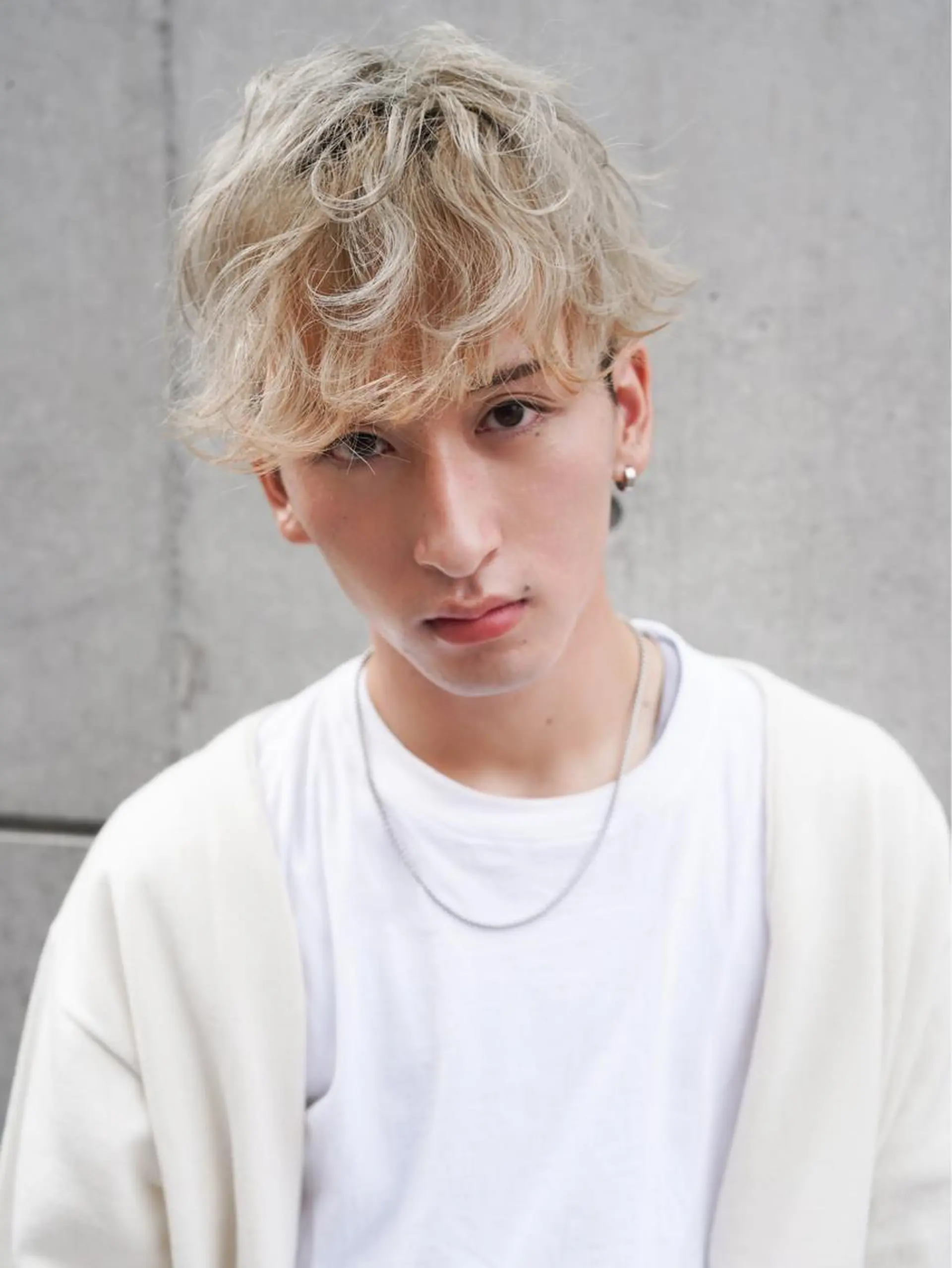 ショート カラー Masena(マセナ)所属・表参道メンズヘア ✂︎Masena✂︎のヘアスタイル