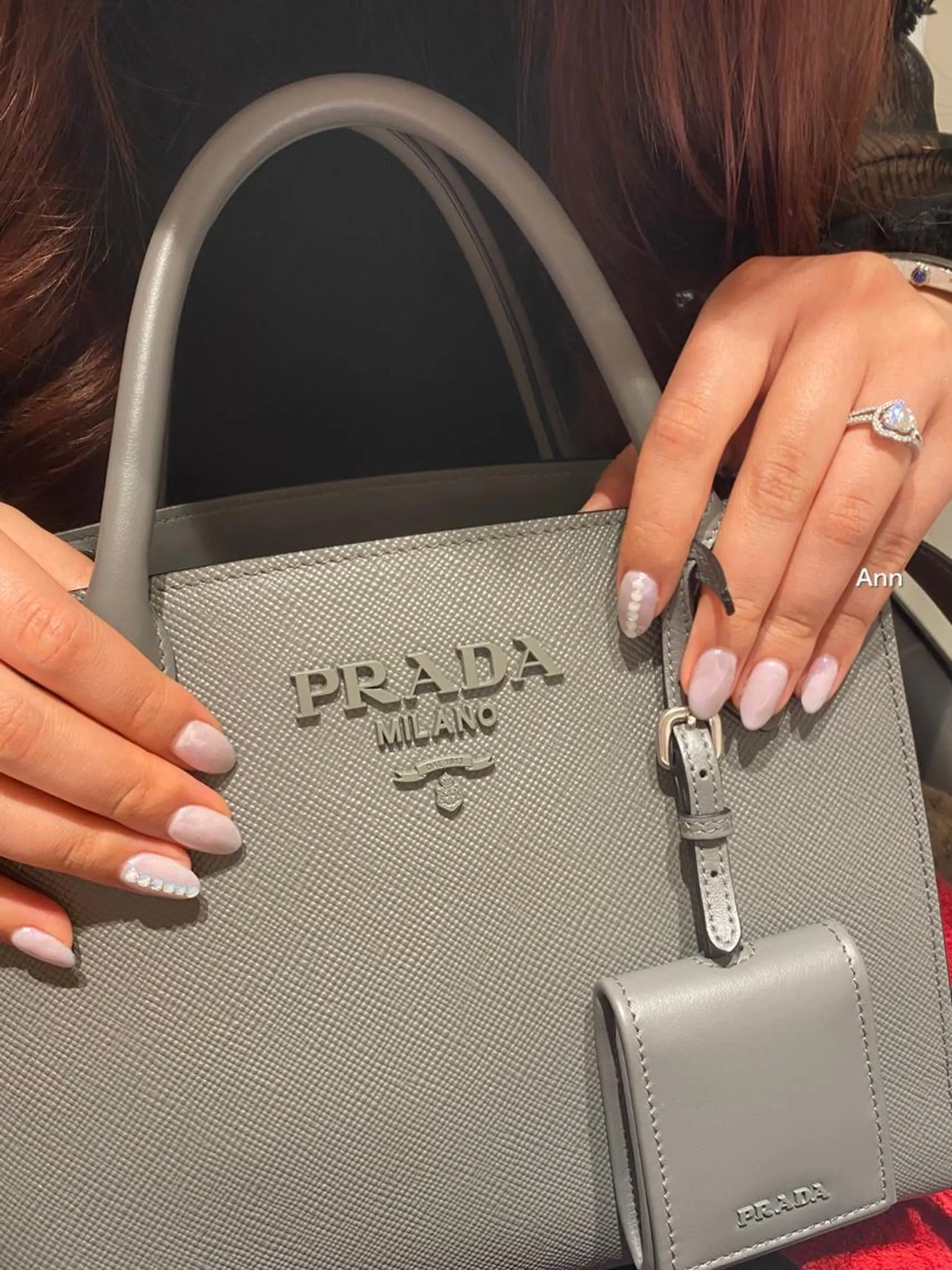 ネイル 成人式 ニュアンスネイル オフィスネイル Ann. nail.tokyo所属・Ann nailのネイルデザイン