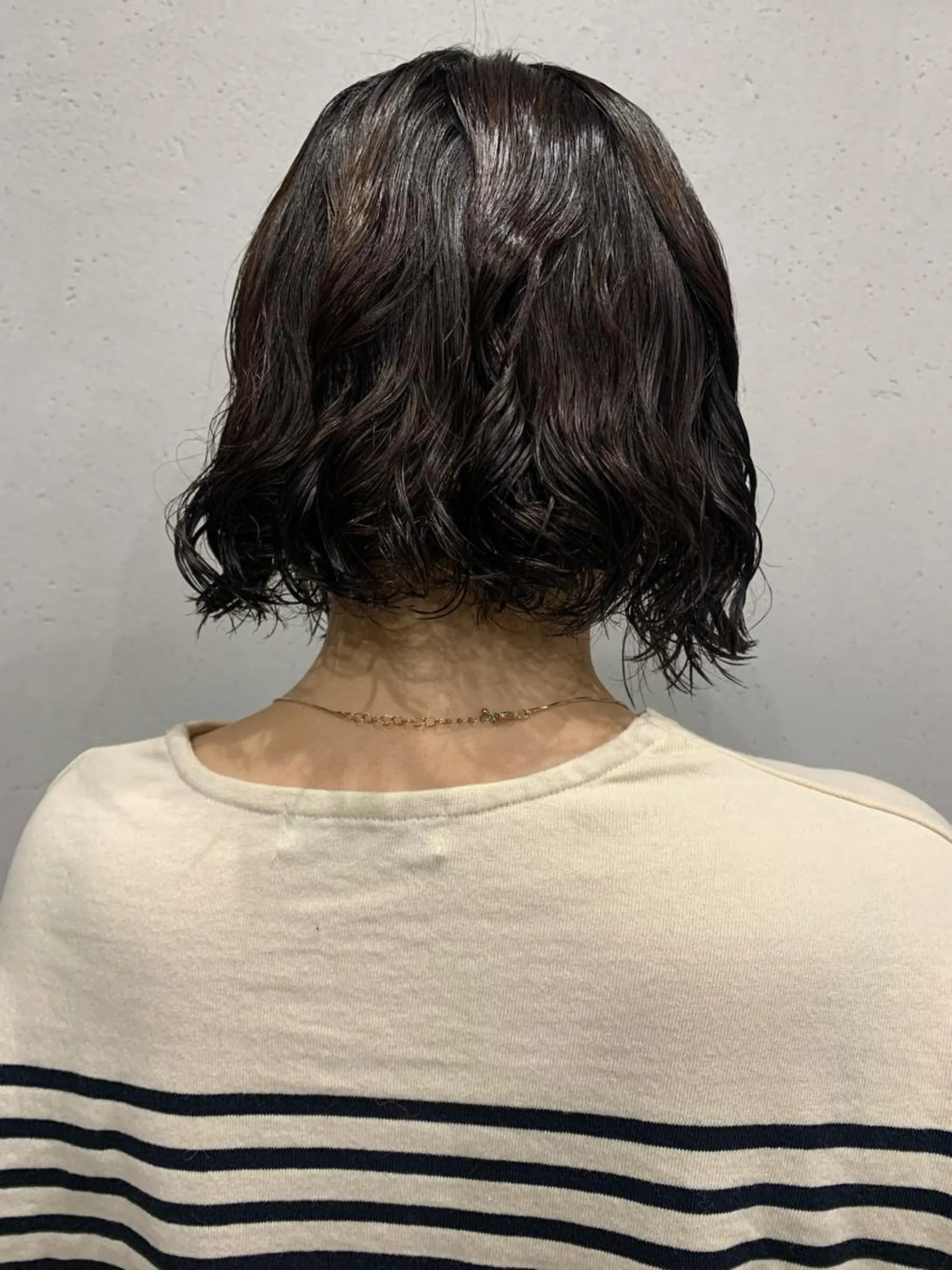 パーマ ボブパーマコテ巻き風 パーマNo1深江秀平のヘアスタイル