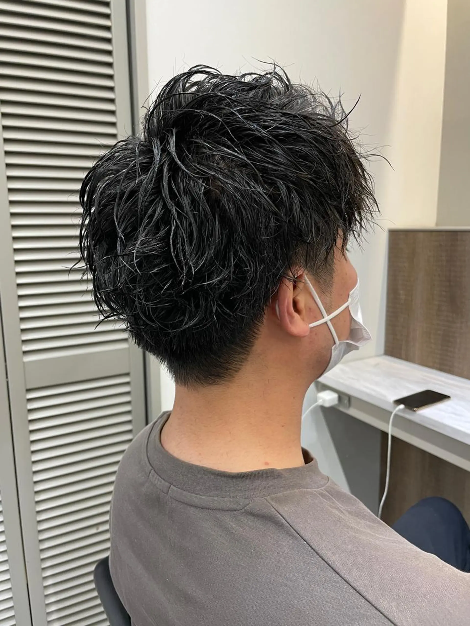 パーマ メンズ カット パーマ 福永速人 /メンズパーマのヘアスタイル