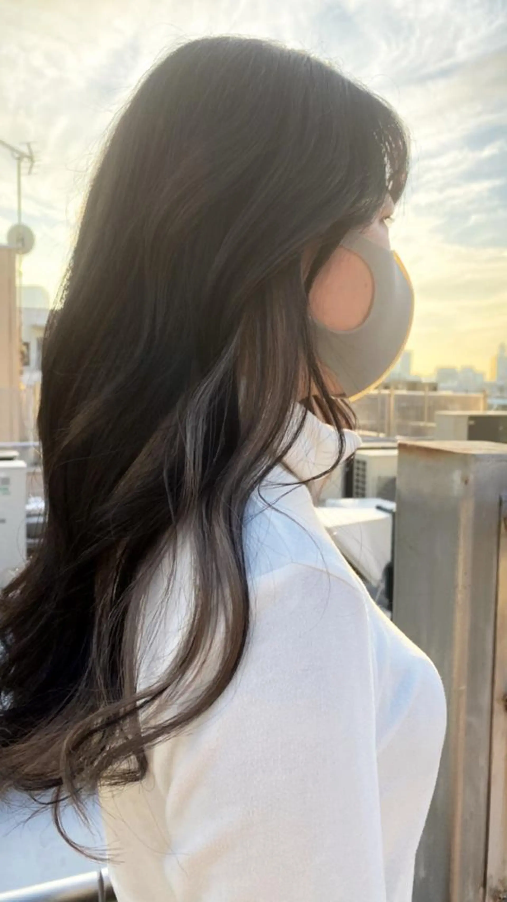 ロング カラー キッズ ヘアカラー トリートメント ヘアセット モテ髪提案します💕 髪質改善宗一郎のヘアスタイル